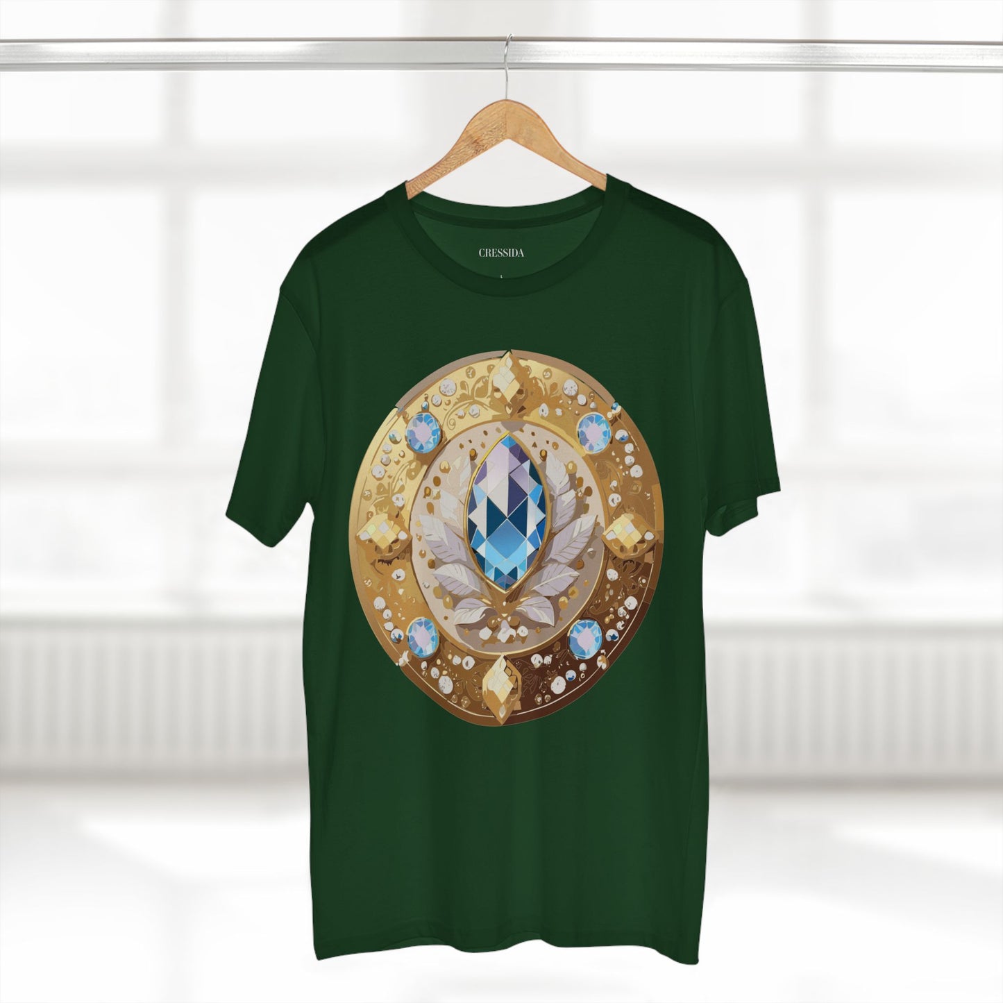 Medallion Shirt, Shirt with Medallion, Tee Shirt with Medal