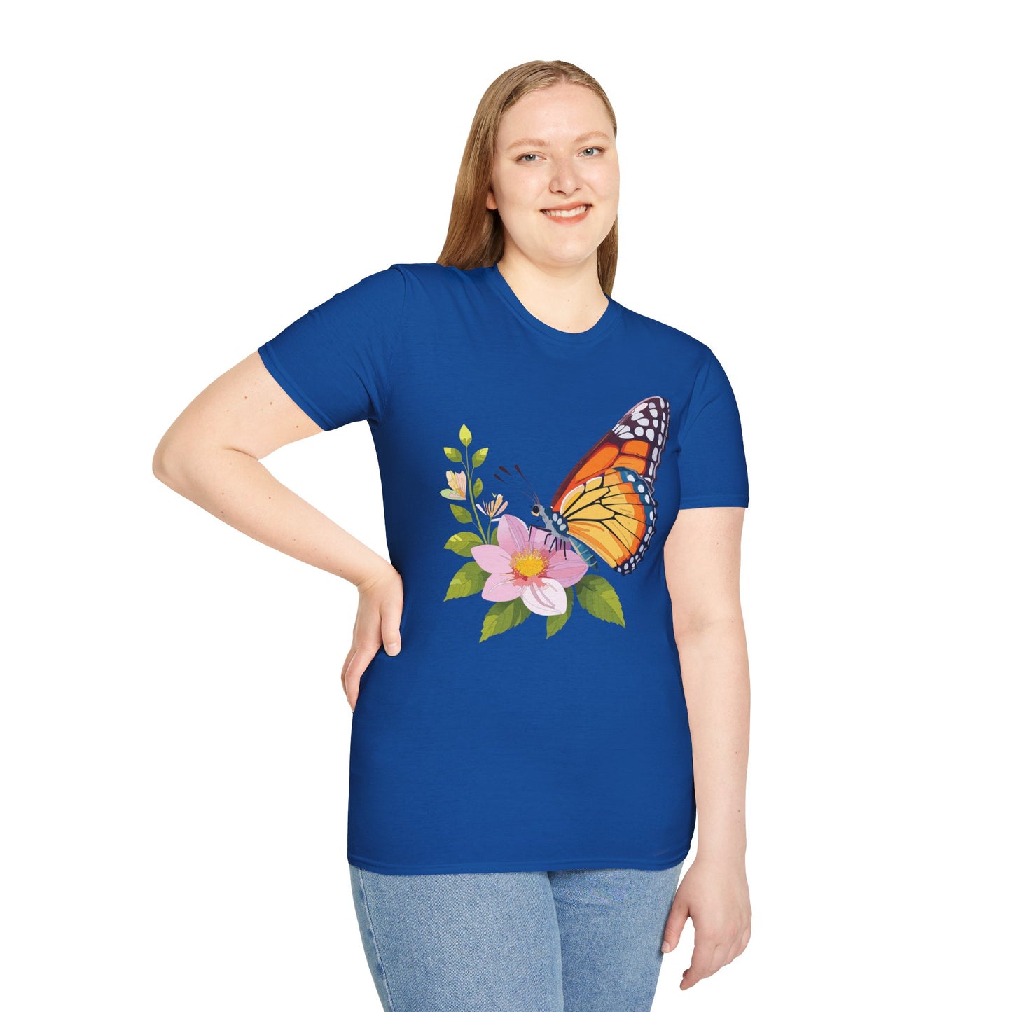 Butterfly Shirt, T Shirt with Butterfly, Monarch Shirt