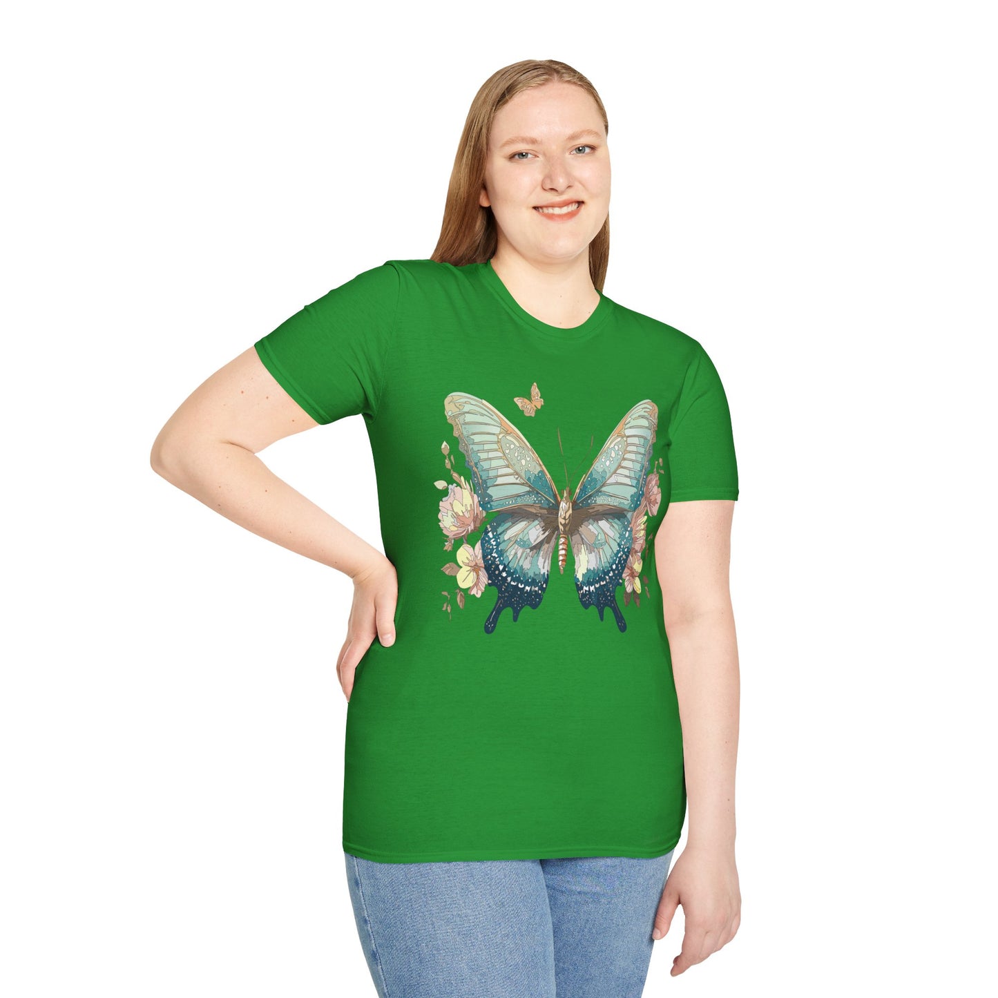 Butterfly Shirt, T Shirt with Butterfly, Monarch Shirt