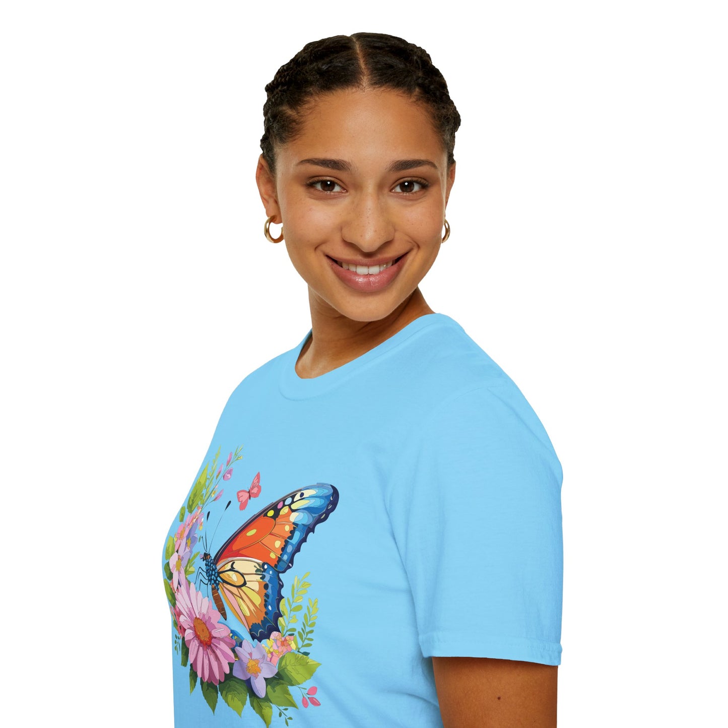 Butterfly Shirt, T Shirt with Butterfly, Monarch Shirt