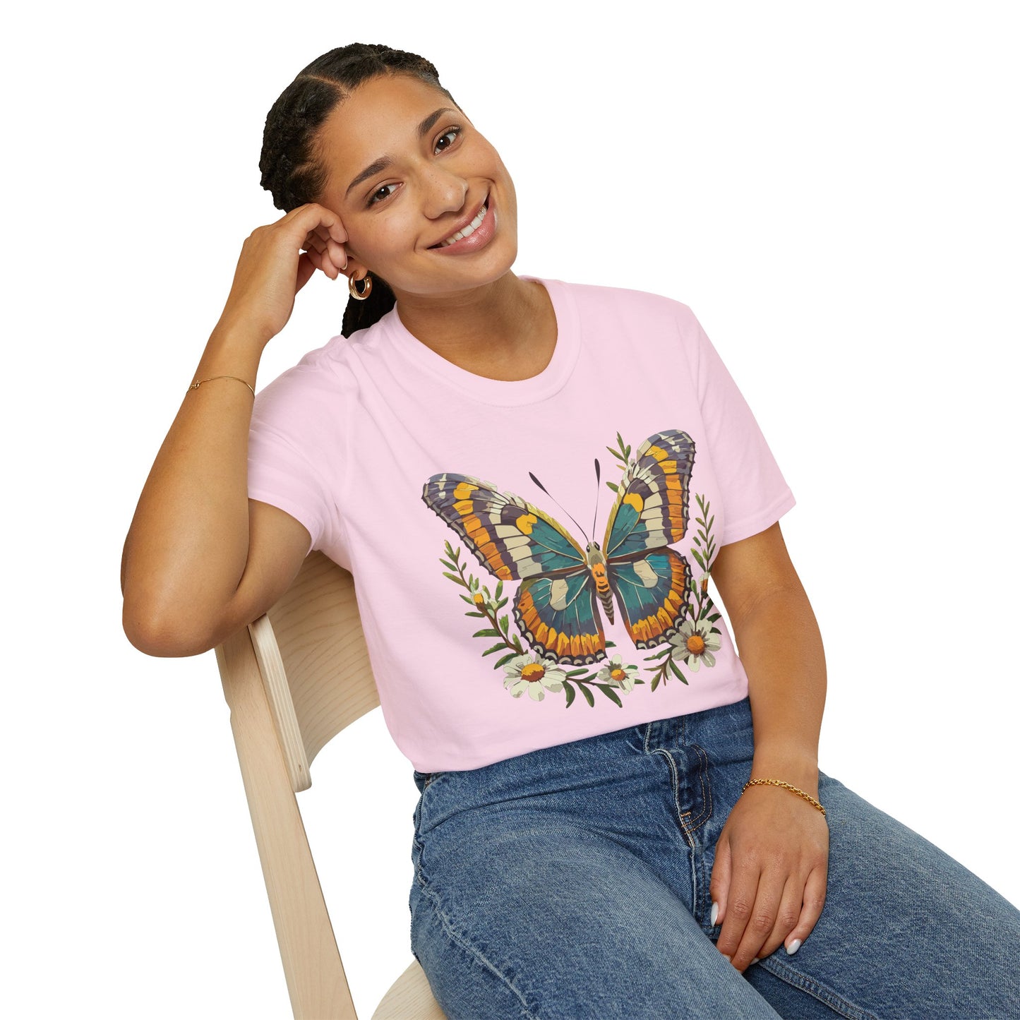 Butterfly Shirt, T Shirt with Butterfly, Monarch Shirt