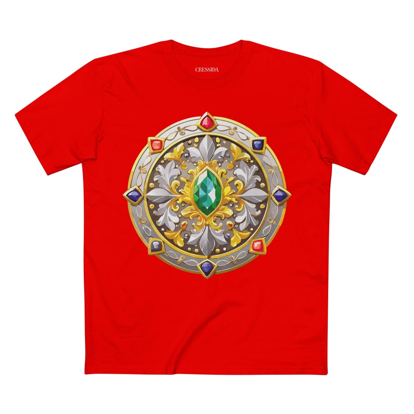 Medallion Shirt, Shirt with Medallion, Tee Shirt with Medal