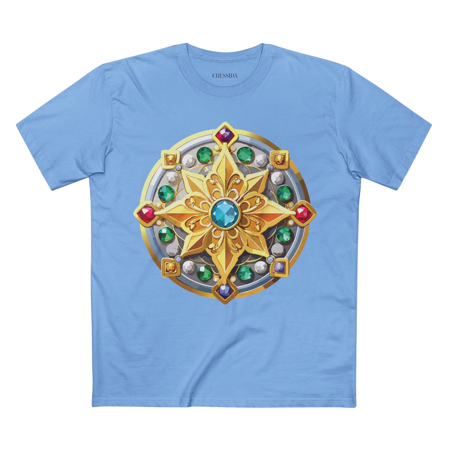 Medallion Shirt, Shirt with Medallion, Tee Shirt with Medal