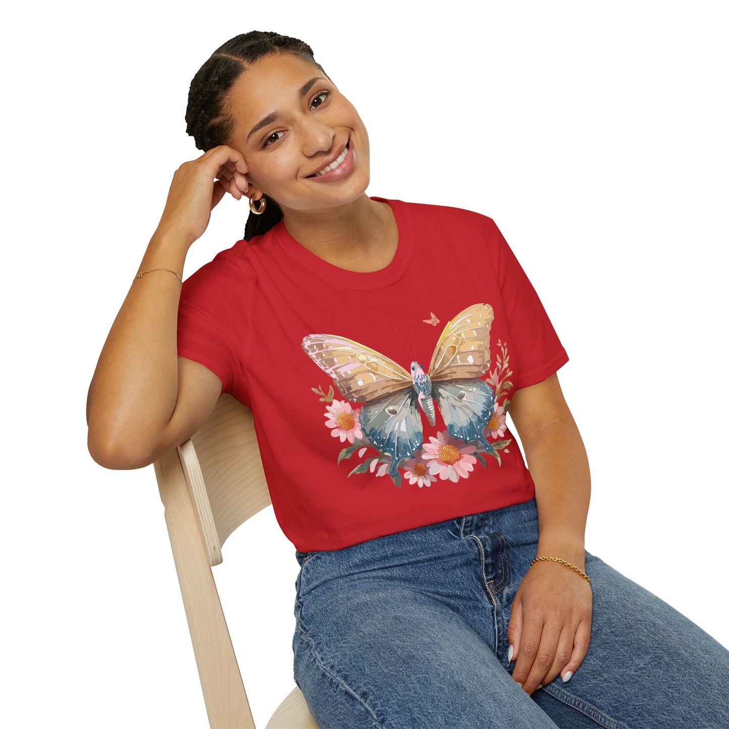 Butterfly Shirt, T Shirt with Butterfly, Monarch Shirt