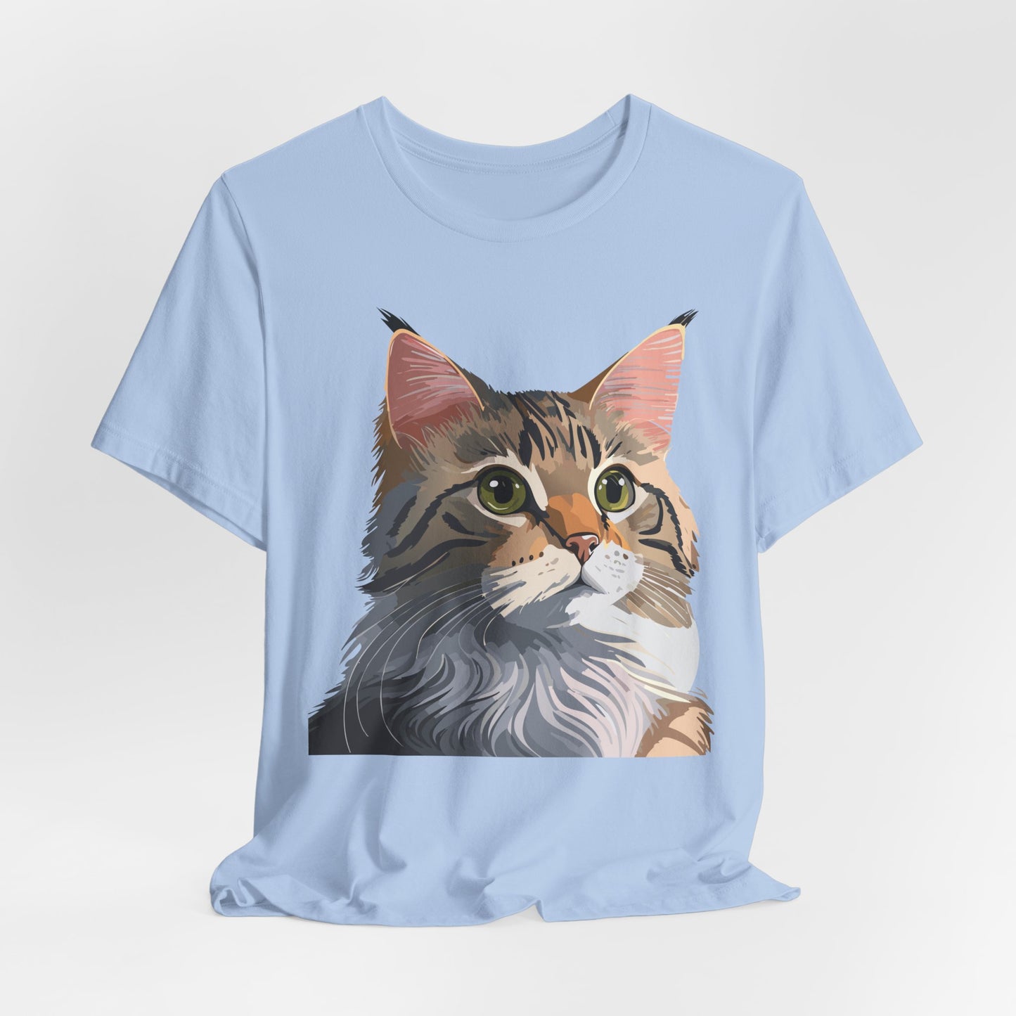 Unisex Animal Shirt, Tee Shirt with Animals, Art Design Tee Shirt, Wild Animals Shirt