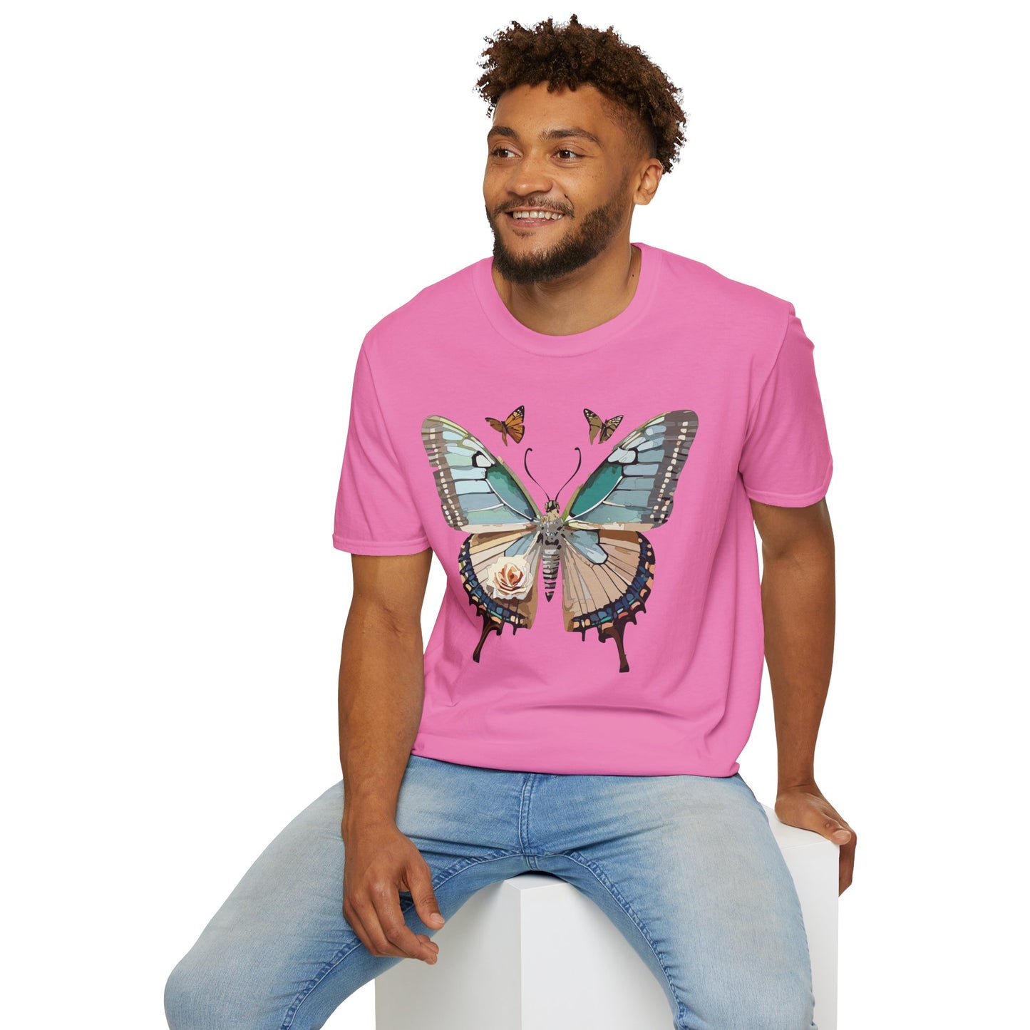 Butterfly Shirt, T Shirt with Butterfly, Monarch Shirt