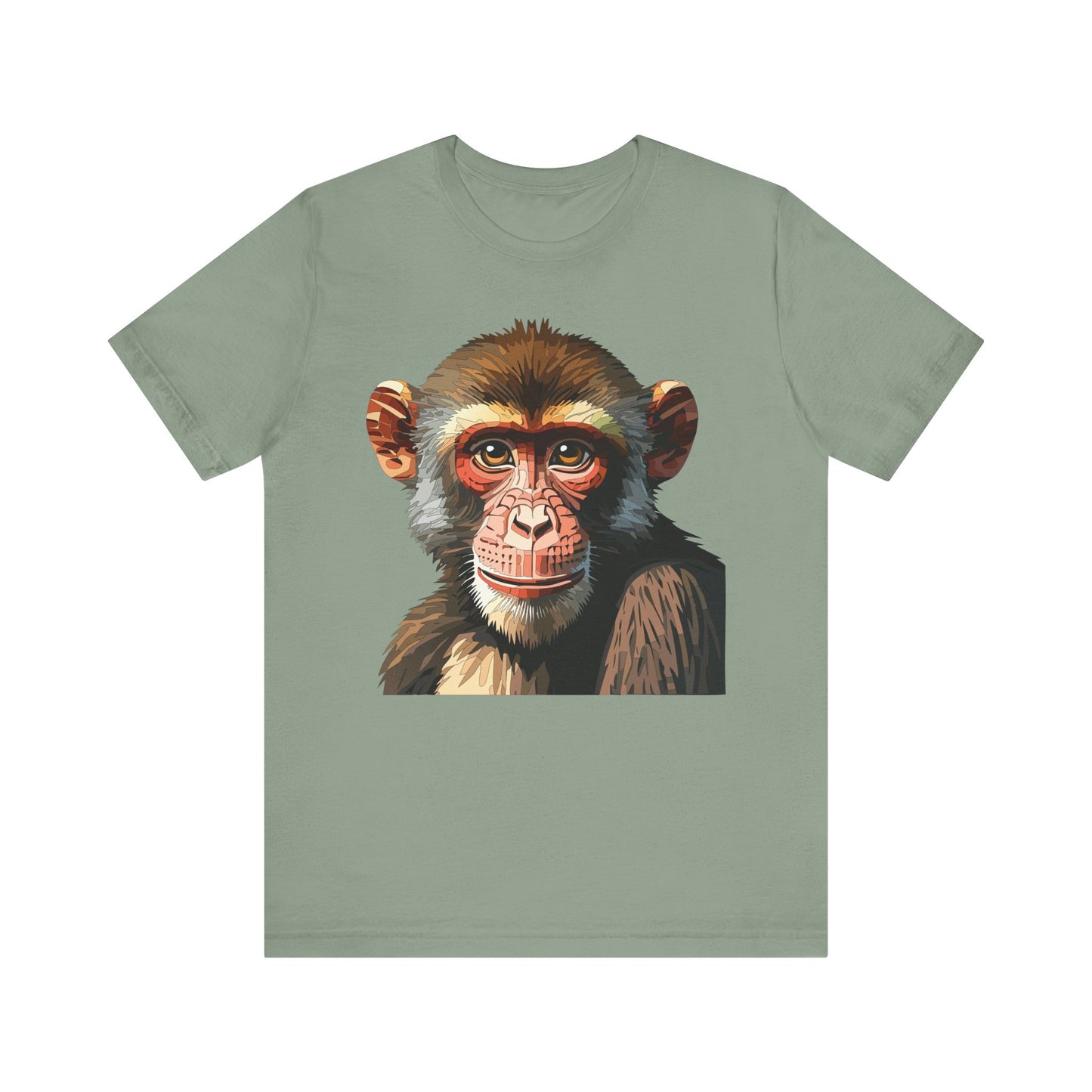 Unisex Animal Shirt, Tee Shirt with Animals, Art Design Tee Shirt, Wild Animals Shirt