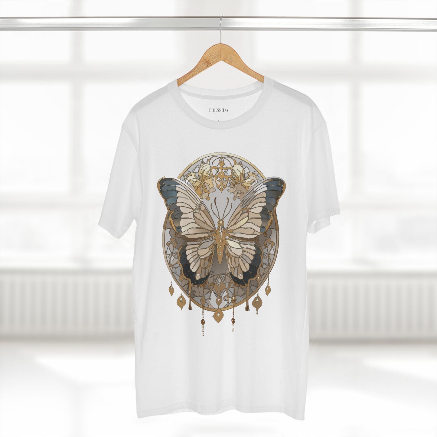 Butterfly shirt, Shirt with Butterfly, Tee Shirt with Antique Butterfly