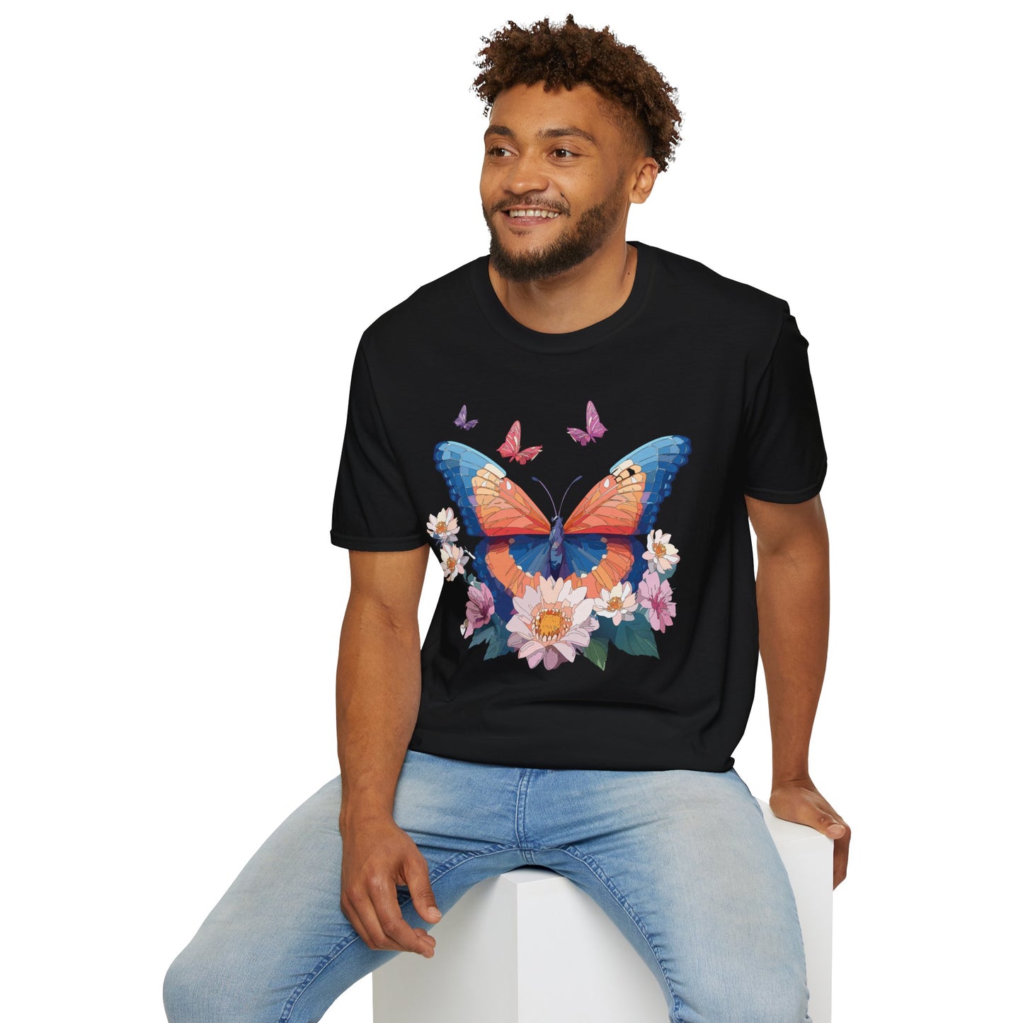 Butterfly Shirt, T Shirt with Butterfly, Monarch Shirt