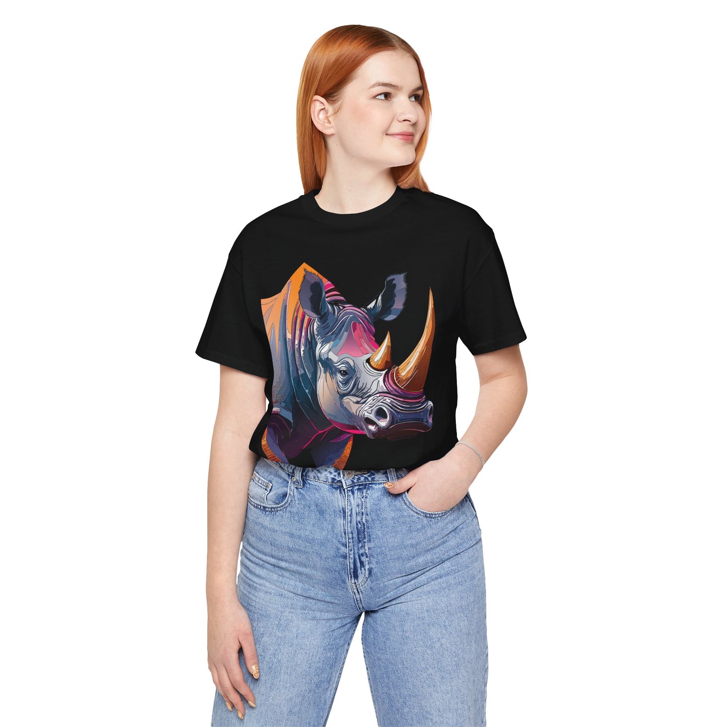 Unisex Animal Shirt, Tee Shirt with Animals, Art Design Tee Shirt, Wild Animals Shirt