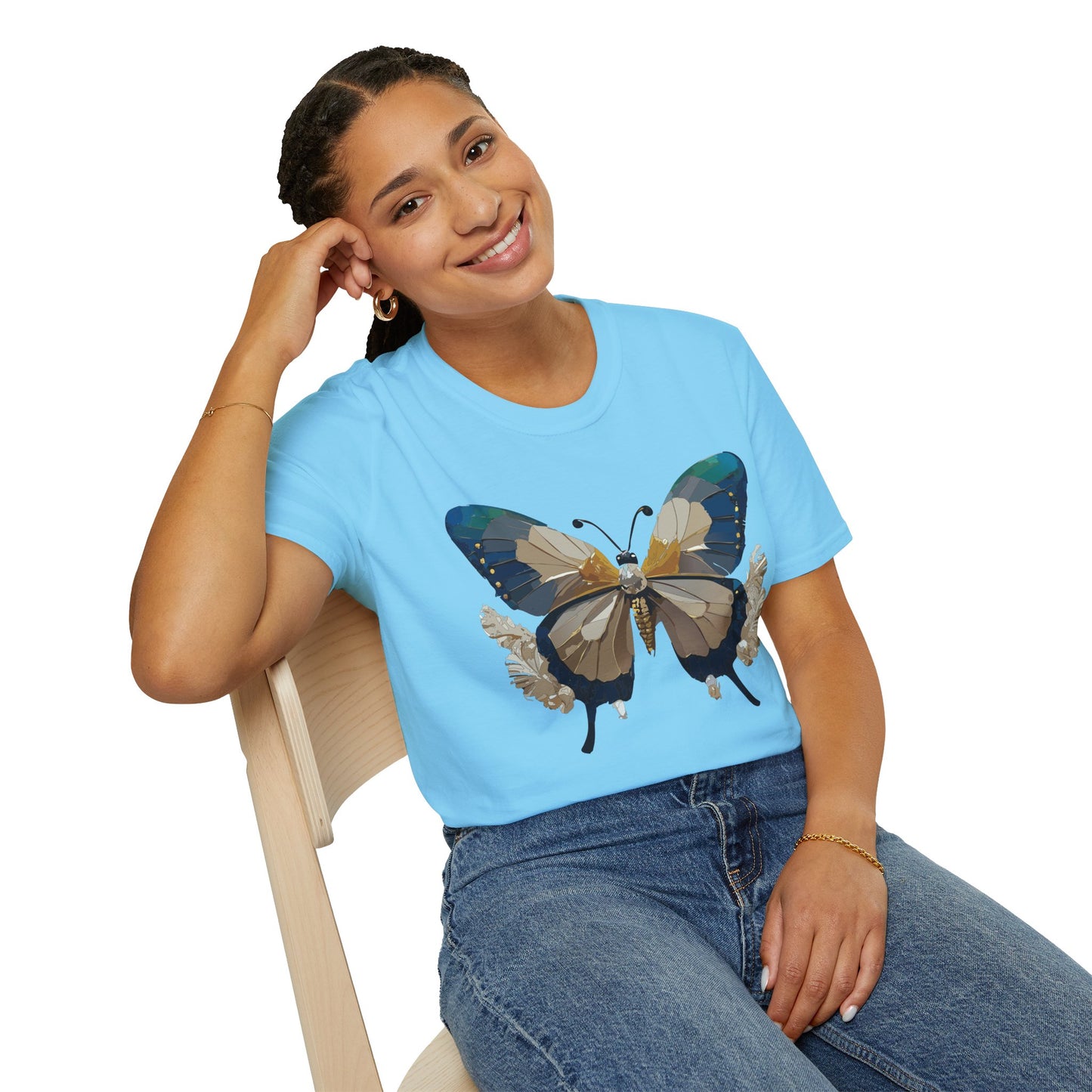 Butterfly Shirt, T Shirt with Butterfly, Monarch Shirt