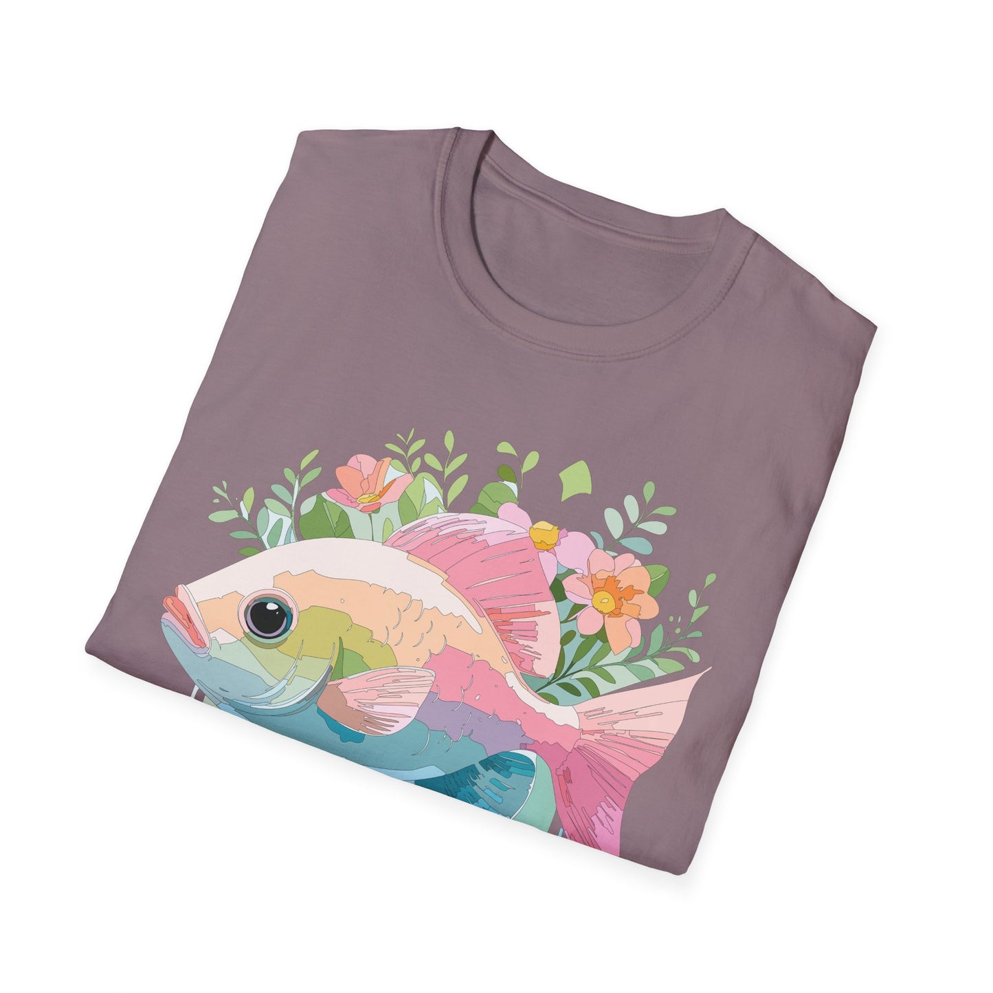 Fish Art Design Shirt, T Shirt with Fish, Graphic Shirt, Tee Shirt with Graphic Design, Shirt with Fish Graphic Art