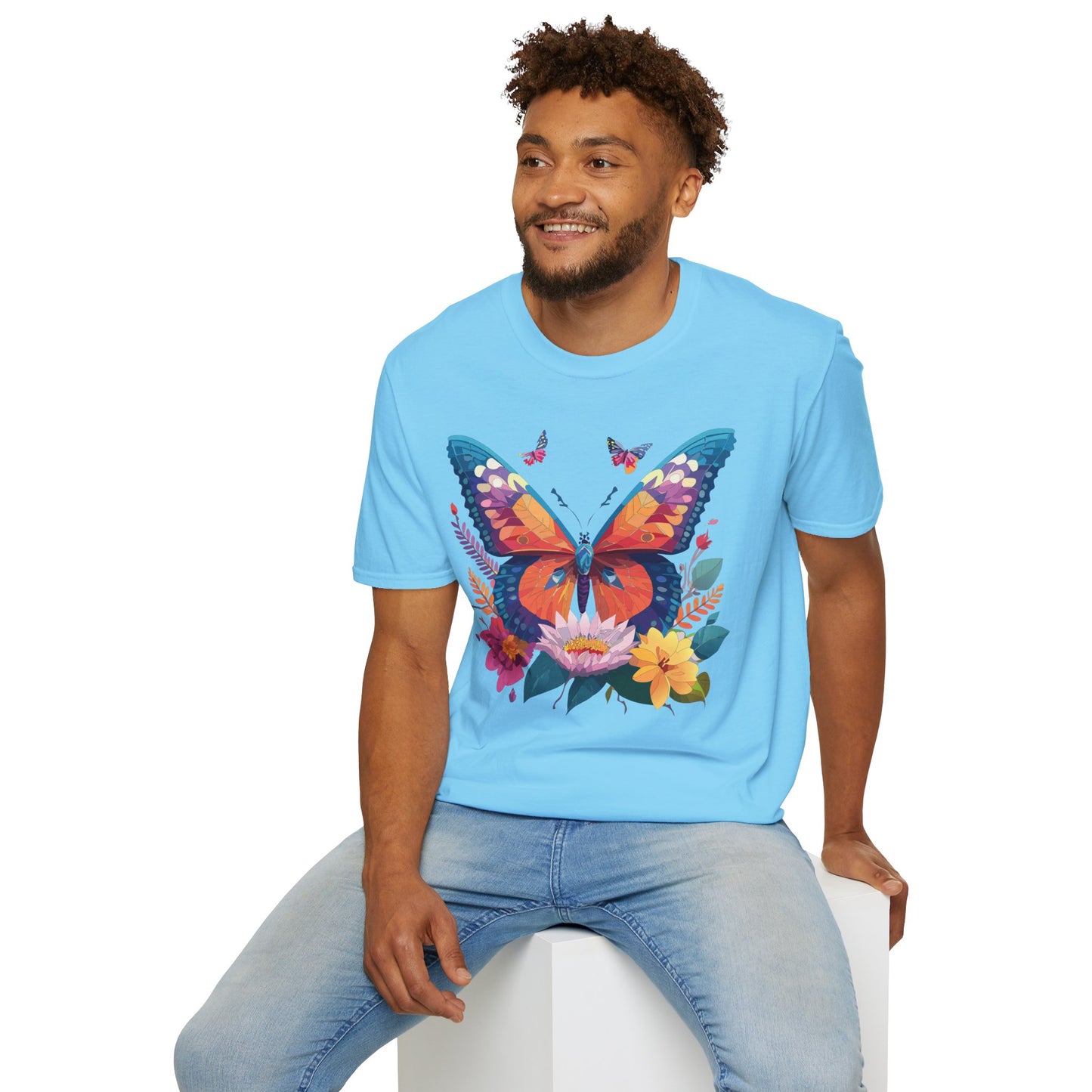 Butterfly Shirt, T Shirt with Butterfly, Monarch Shirt