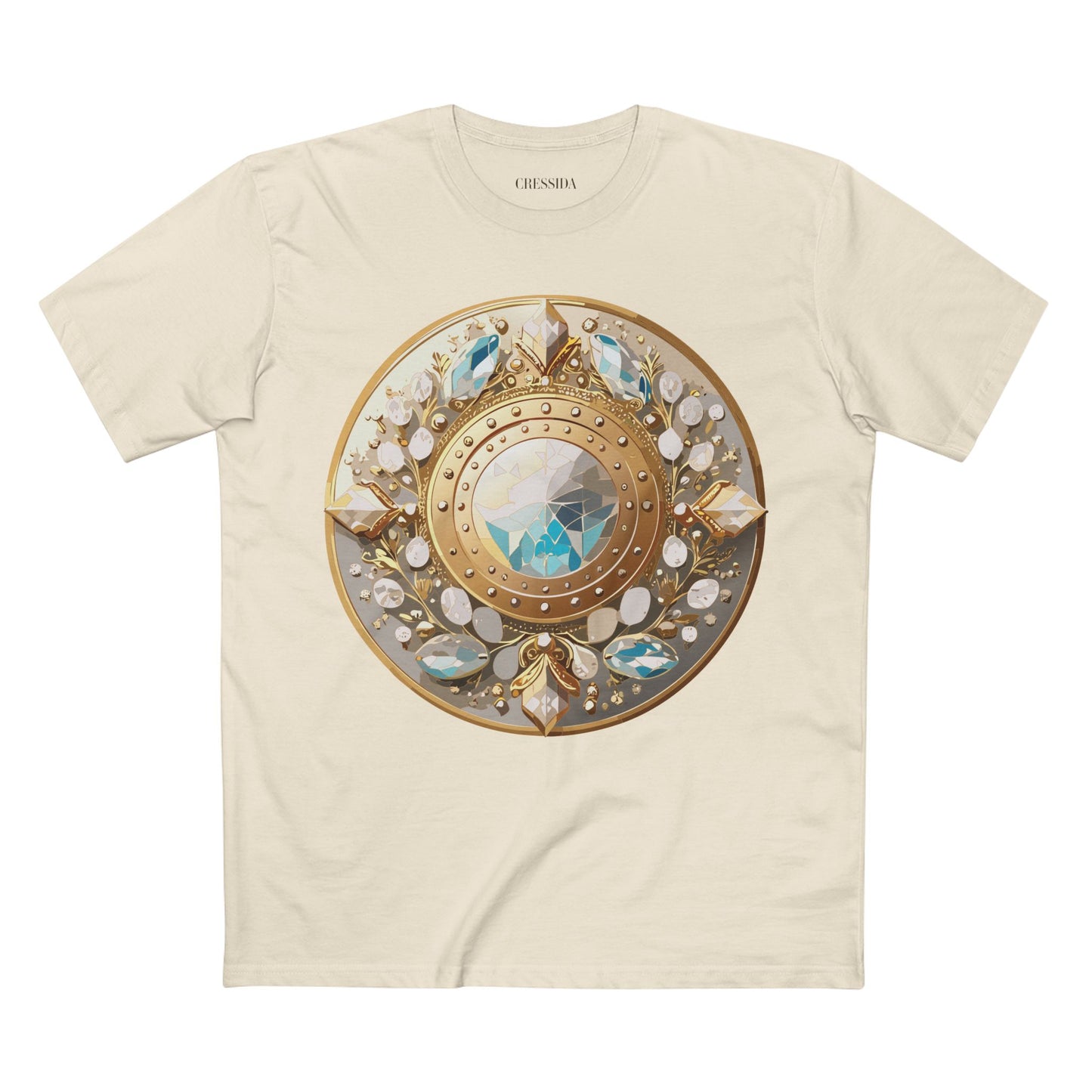 Medallion Shirt, Shirt with Medallion, Tee Shirt with Medal