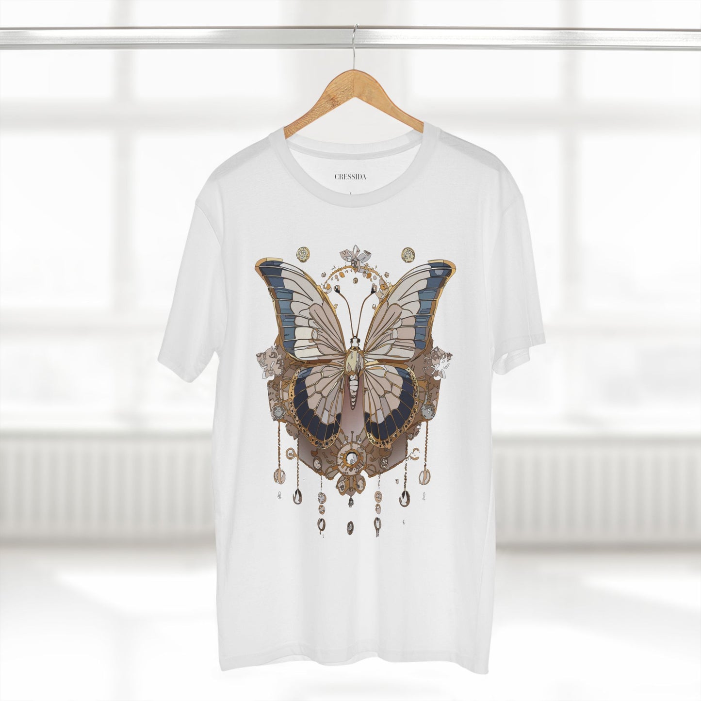 Butterfly shirt, Shirt with Butterfly, Tee Shirt with Antique Butterfly