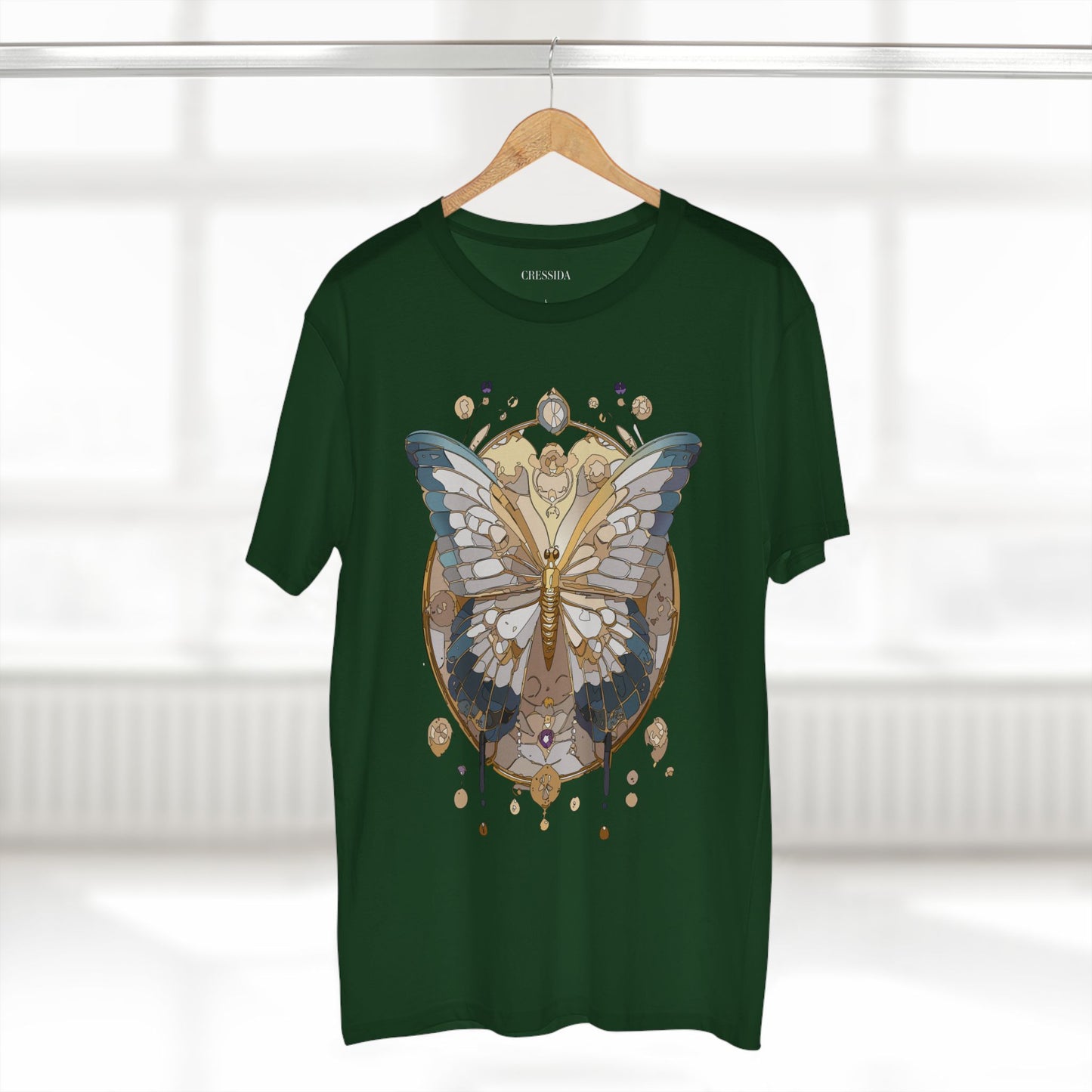 Butterfly shirt, Shirt with Butterfly, Tee Shirt with Antique Butterfly