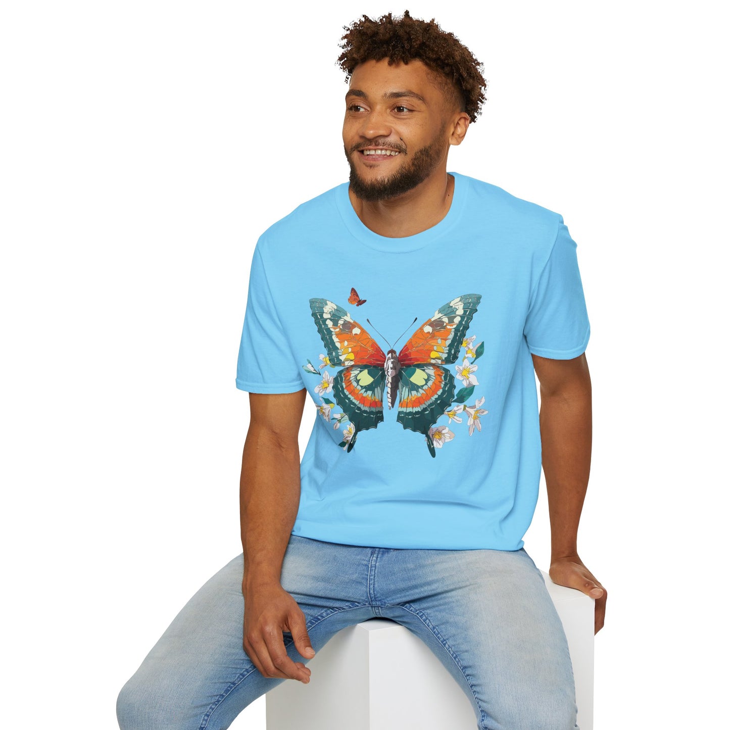 Butterfly Shirt, T Shirt with Butterfly, Monarch Shirt