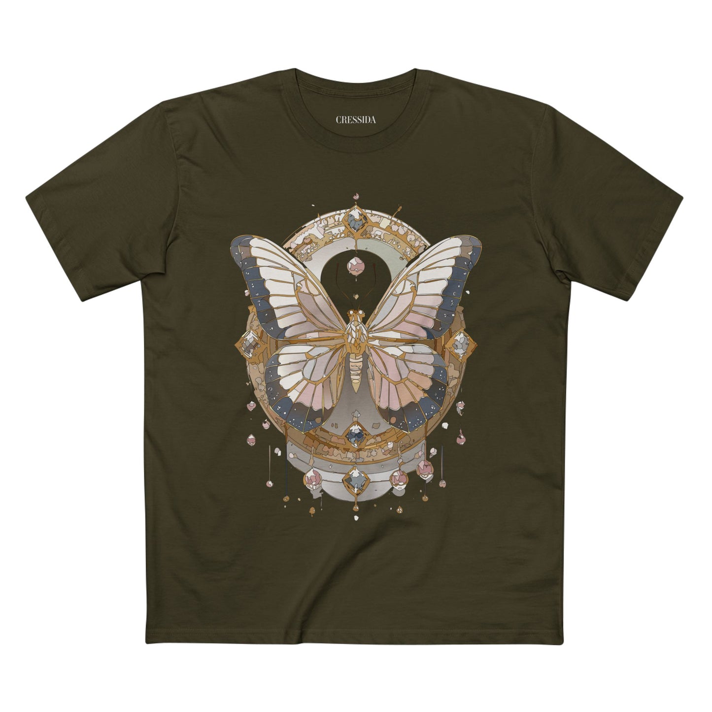 Butterfly shirt, Shirt with Butterfly, Tee Shirt with Antique Butterfly