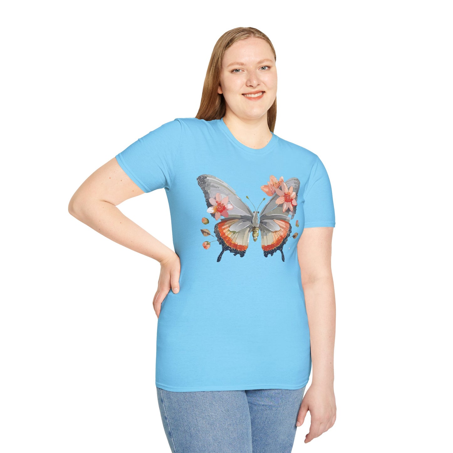 Butterfly Shirt, T Shirt with Butterfly, Monarch Shirt