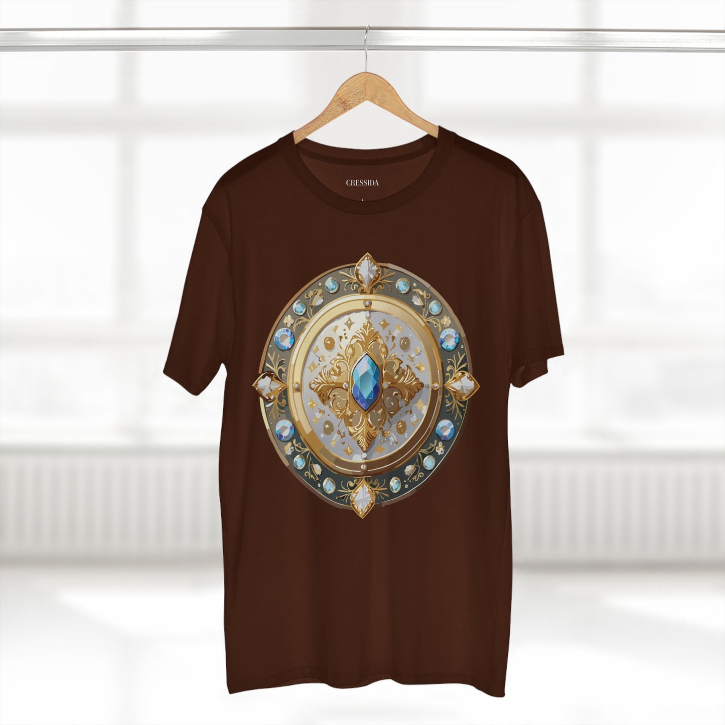 Medallion Shirt, Shirt with Medallion, Tee Shirt with Medal