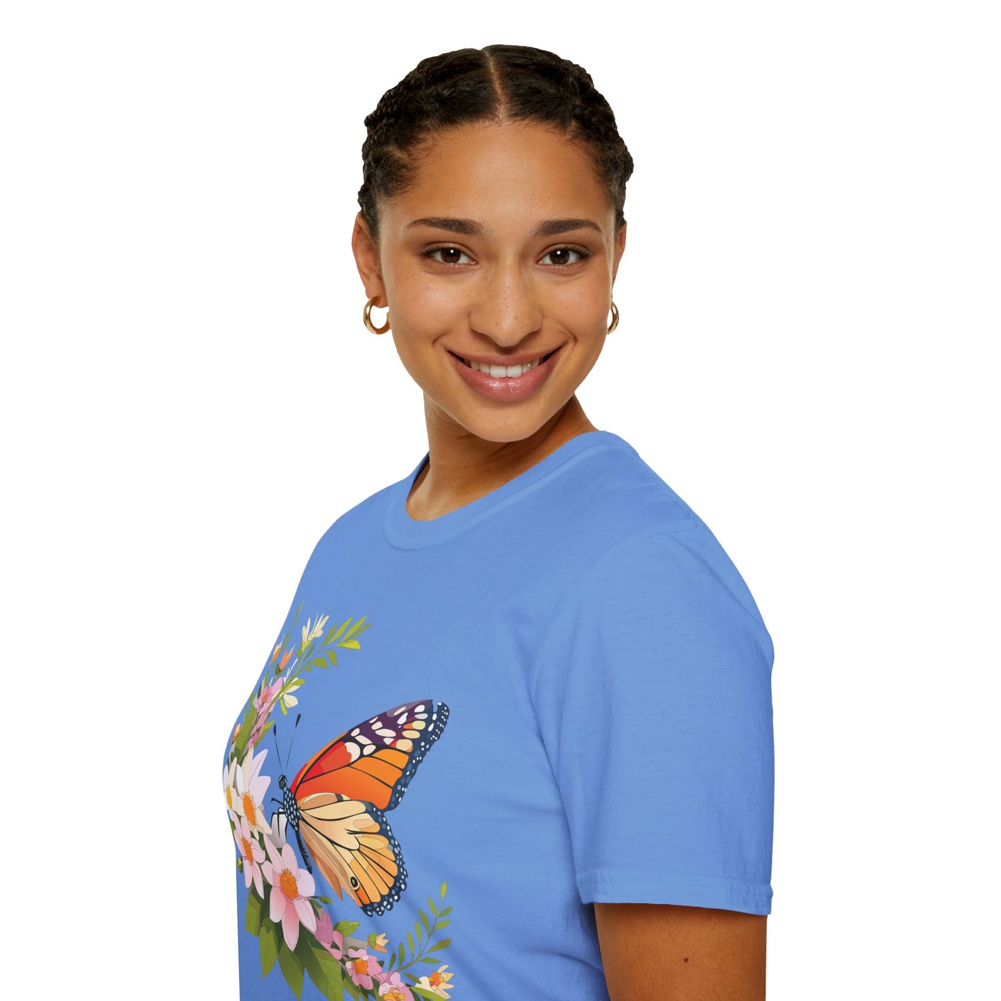 Butterfly Shirt, T Shirt with Butterfly, Monarch Shirt
