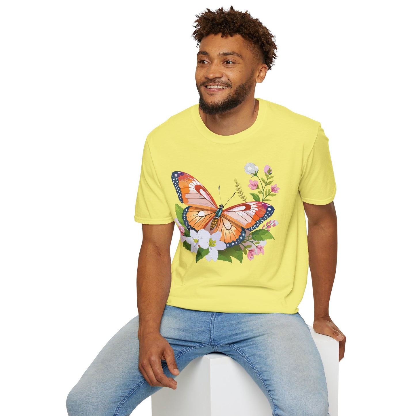 Butterfly Shirt, T Shirt with Butterfly, Monarch Shirt