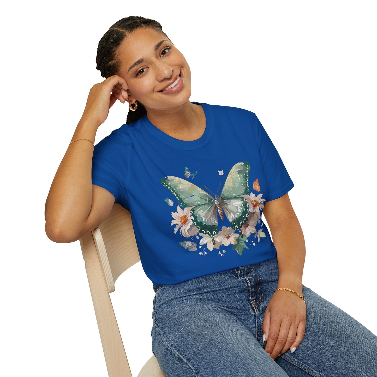 Butterfly Shirt, T Shirt with Butterfly, Monarch Shirt