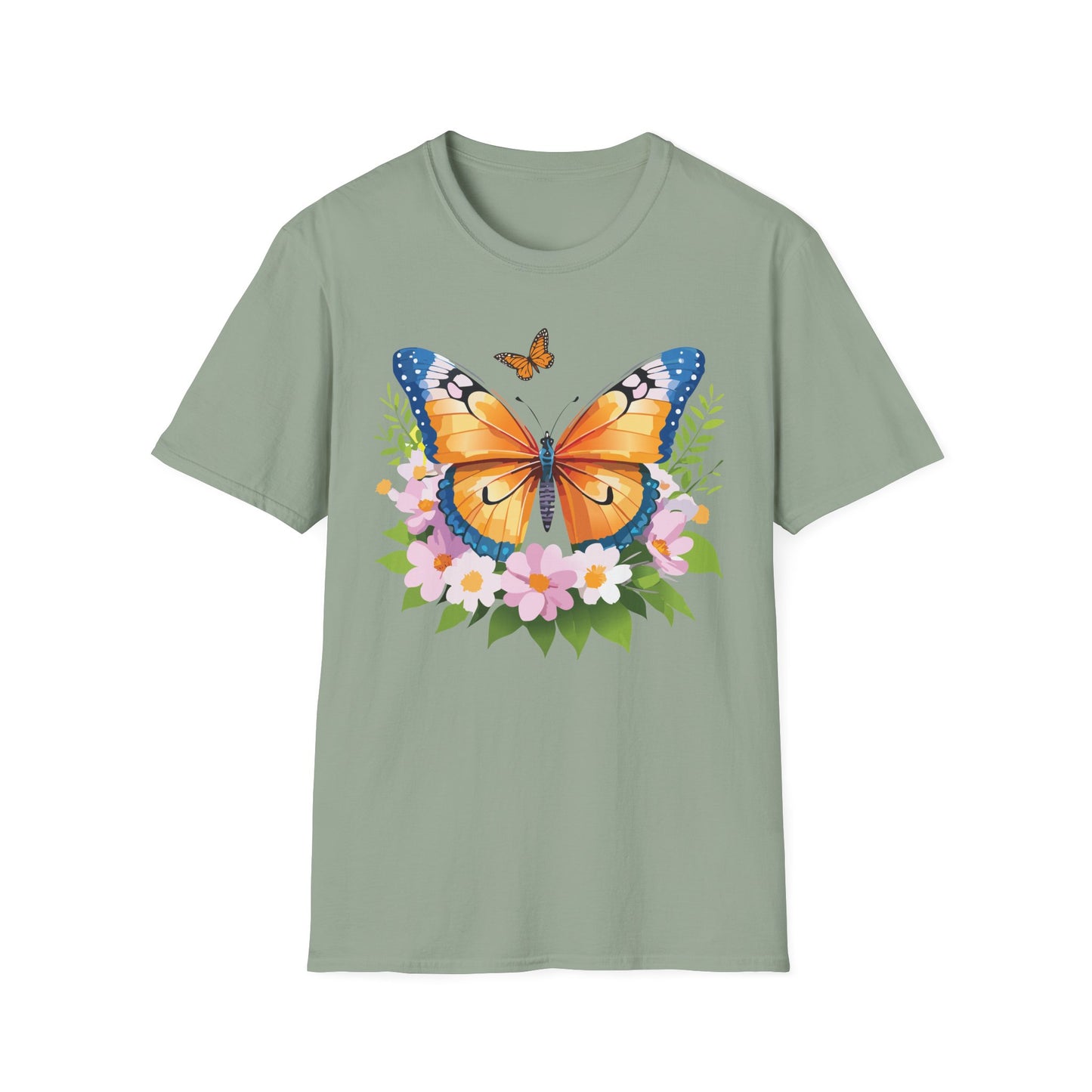 Butterfly Shirt, T Shirt with Butterfly, Monarch Shirt