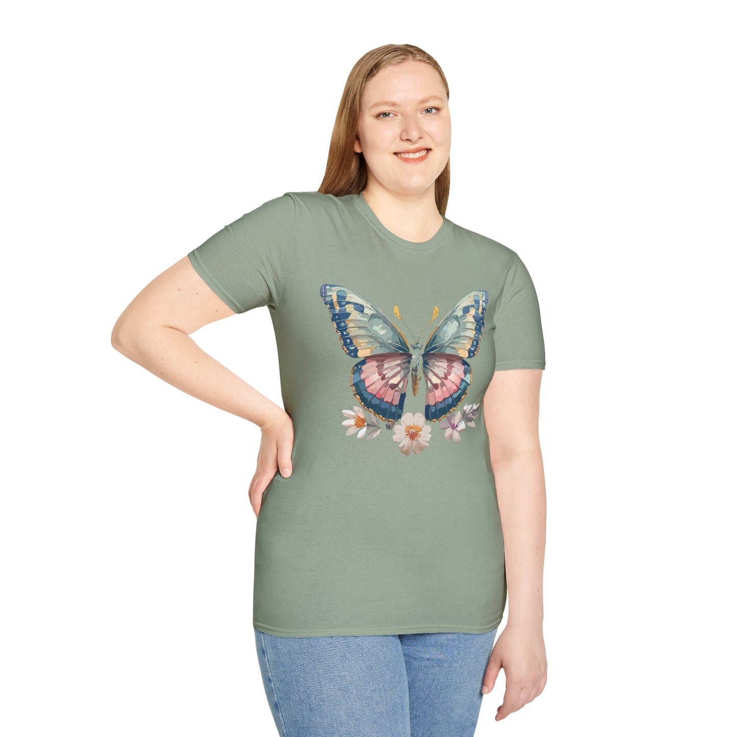 Butterfly Shirt, T Shirt with Butterfly, Monarch Shirt