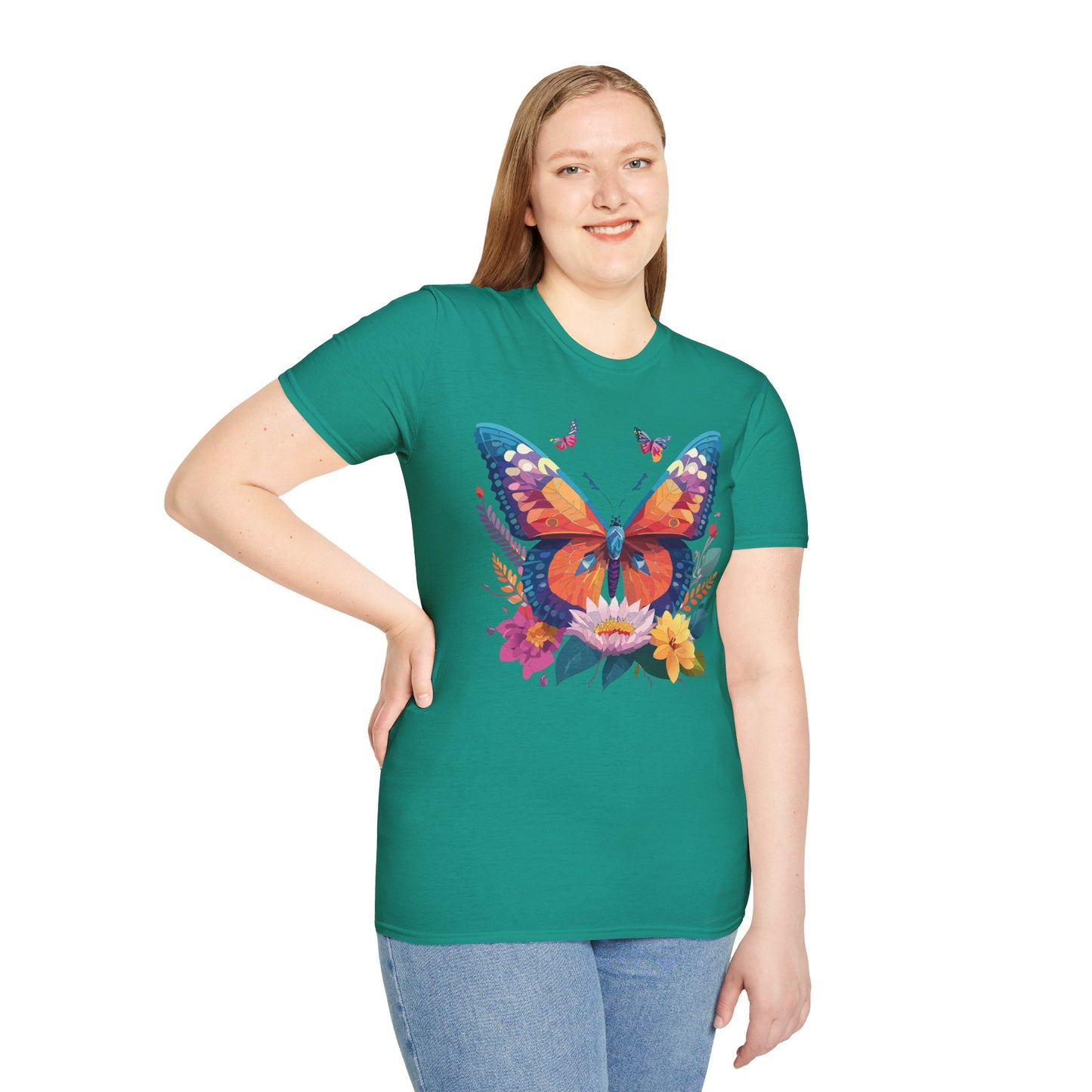 Butterfly Shirt, T Shirt with Butterfly, Monarch Shirt