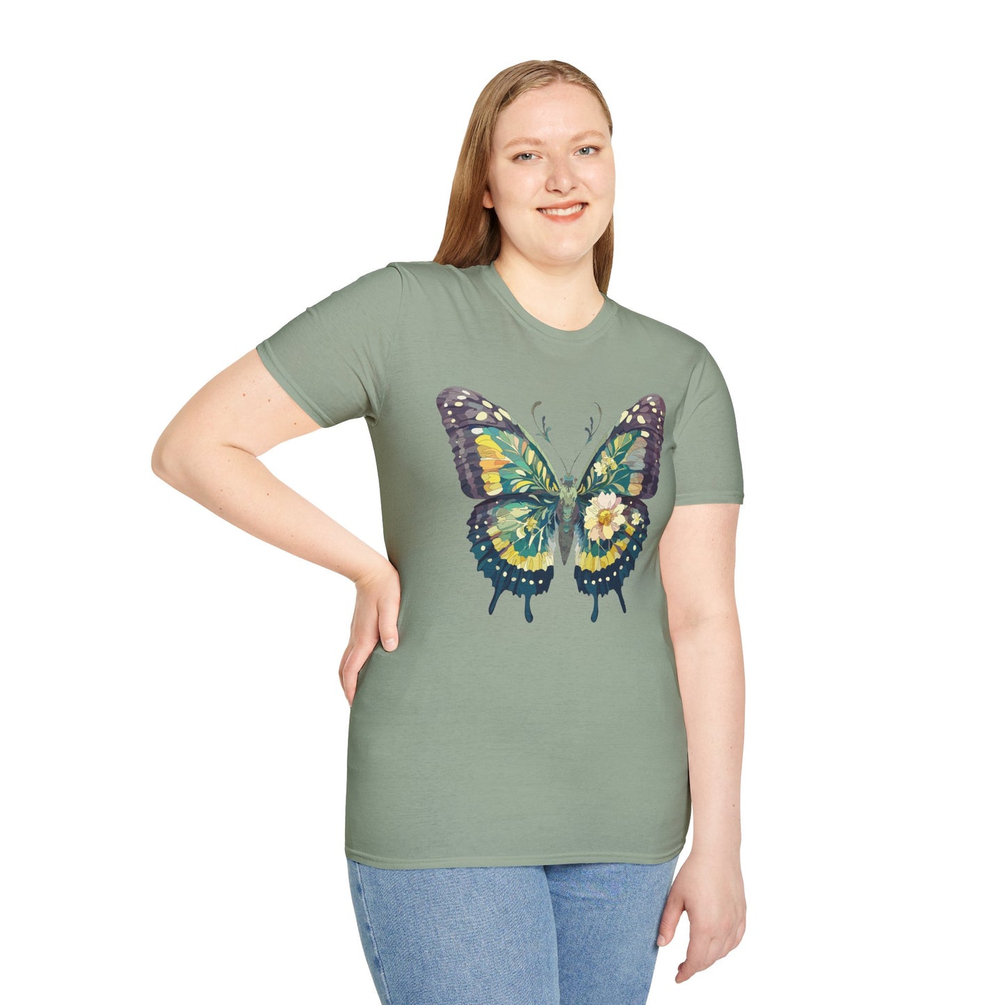 Butterfly Shirt, T Shirt with Butterfly, Monarch Shirt