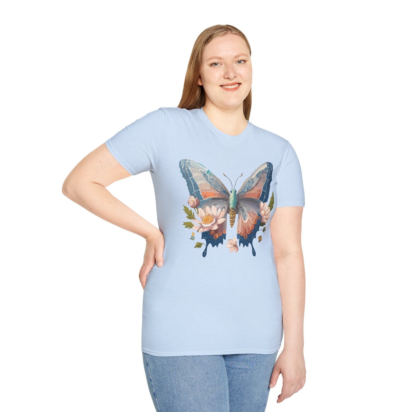Butterfly Shirt, T Shirt with Butterfly, Monarch Shirt