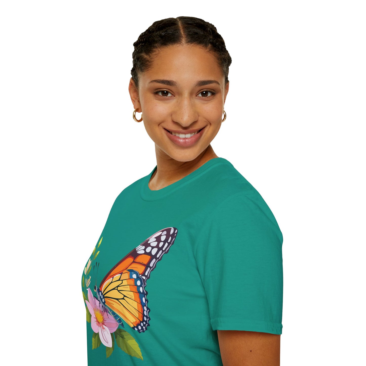 Butterfly Shirt, T Shirt with Butterfly, Monarch Shirt