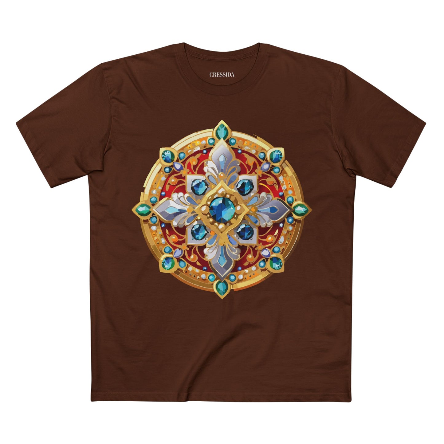 Medallion Shirt, Shirt with Medallion, Tee Shirt with Medal