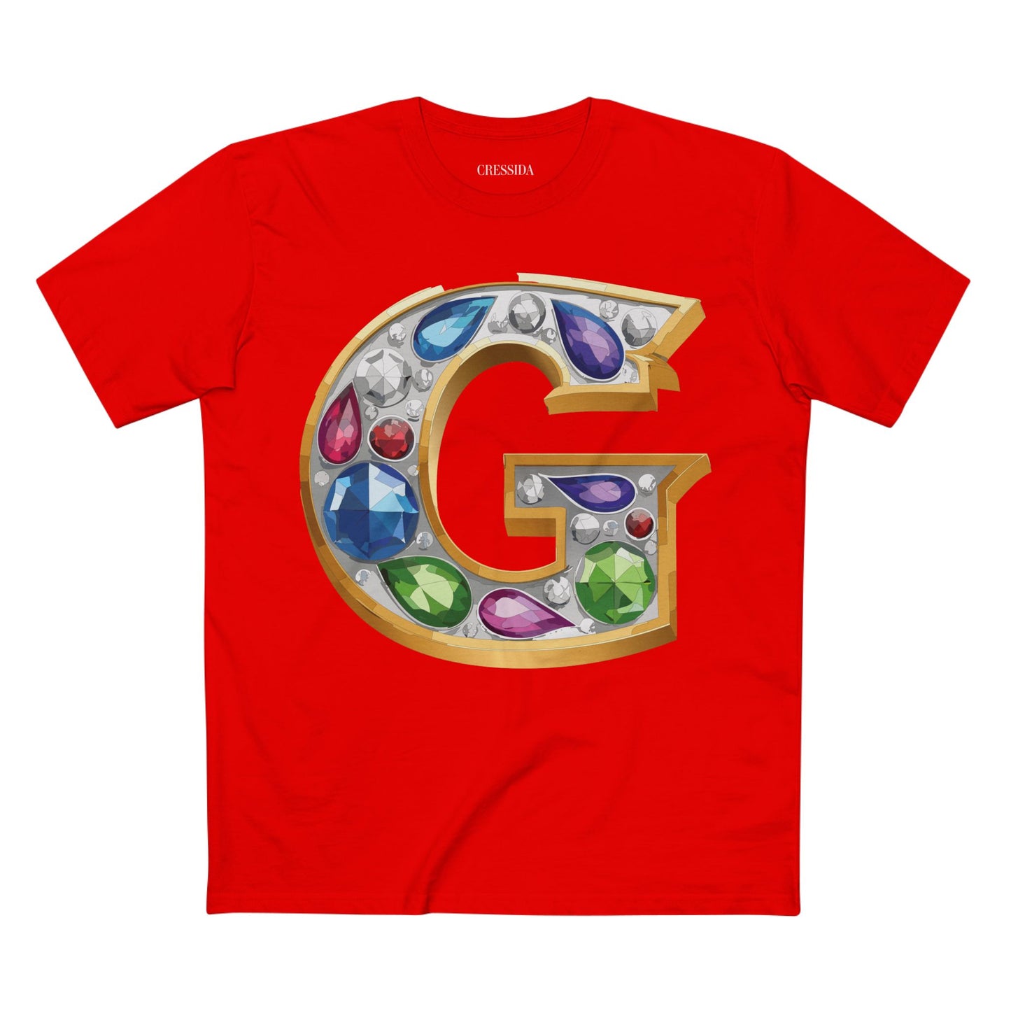 Letter Shirt, Shirt with Letters, Tee Shirt with Gold Letters