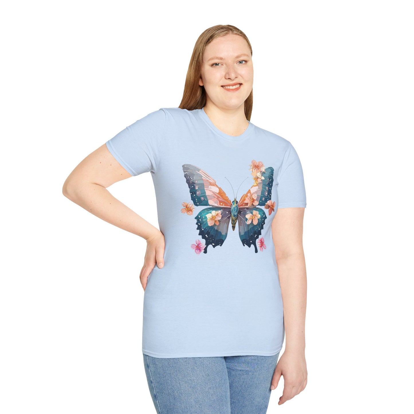 Butterfly Shirt, T Shirt with Butterfly, Monarch Shirt