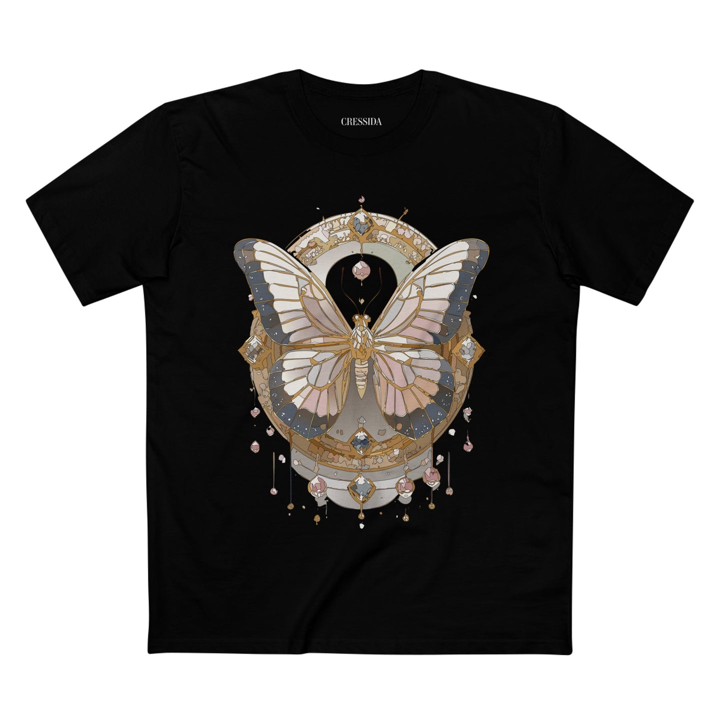 Butterfly shirt, Shirt with Butterfly, Tee Shirt with Antique Butterfly