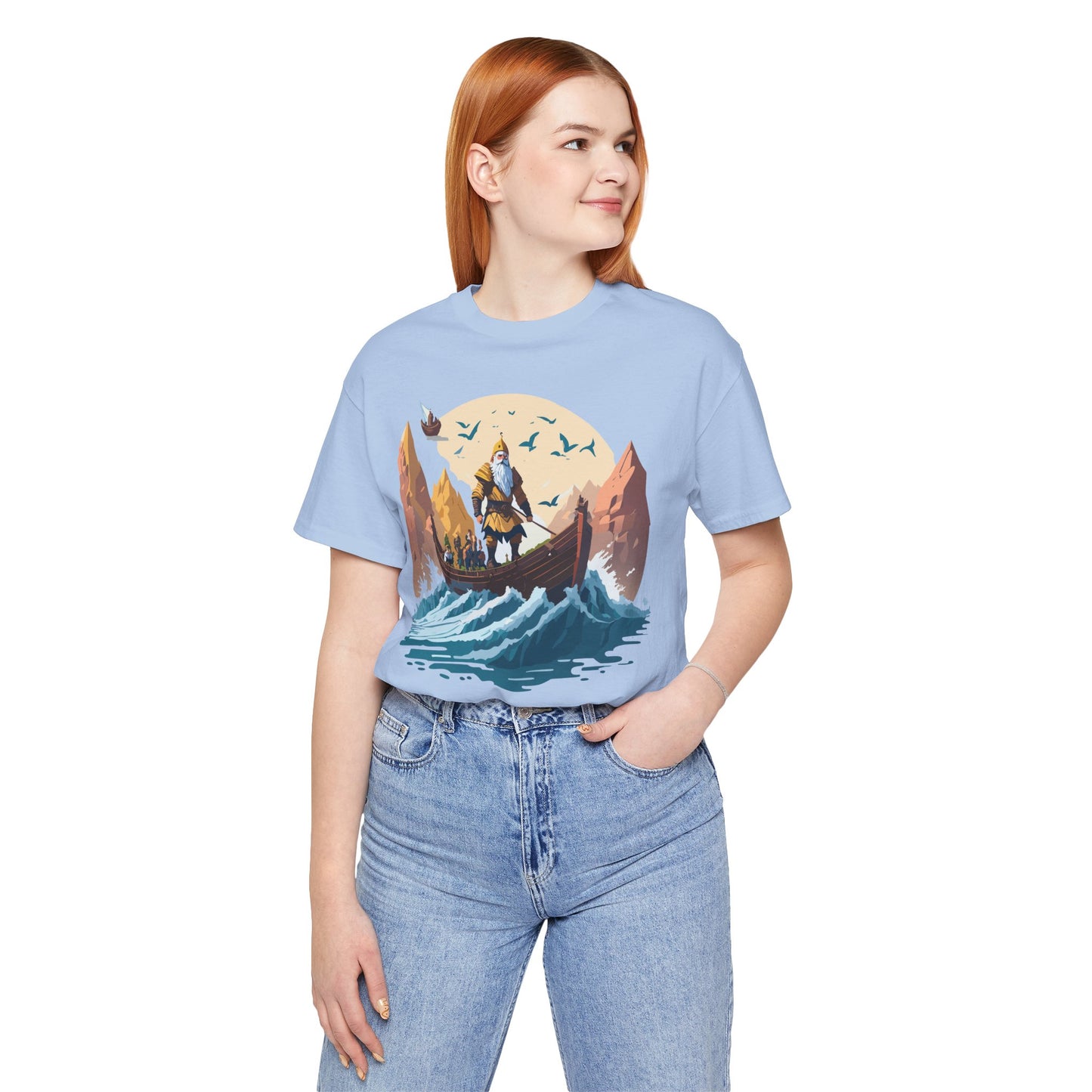 Unisex Viking Shirt, Nordic Shirt, Tee Shirt with Vikings