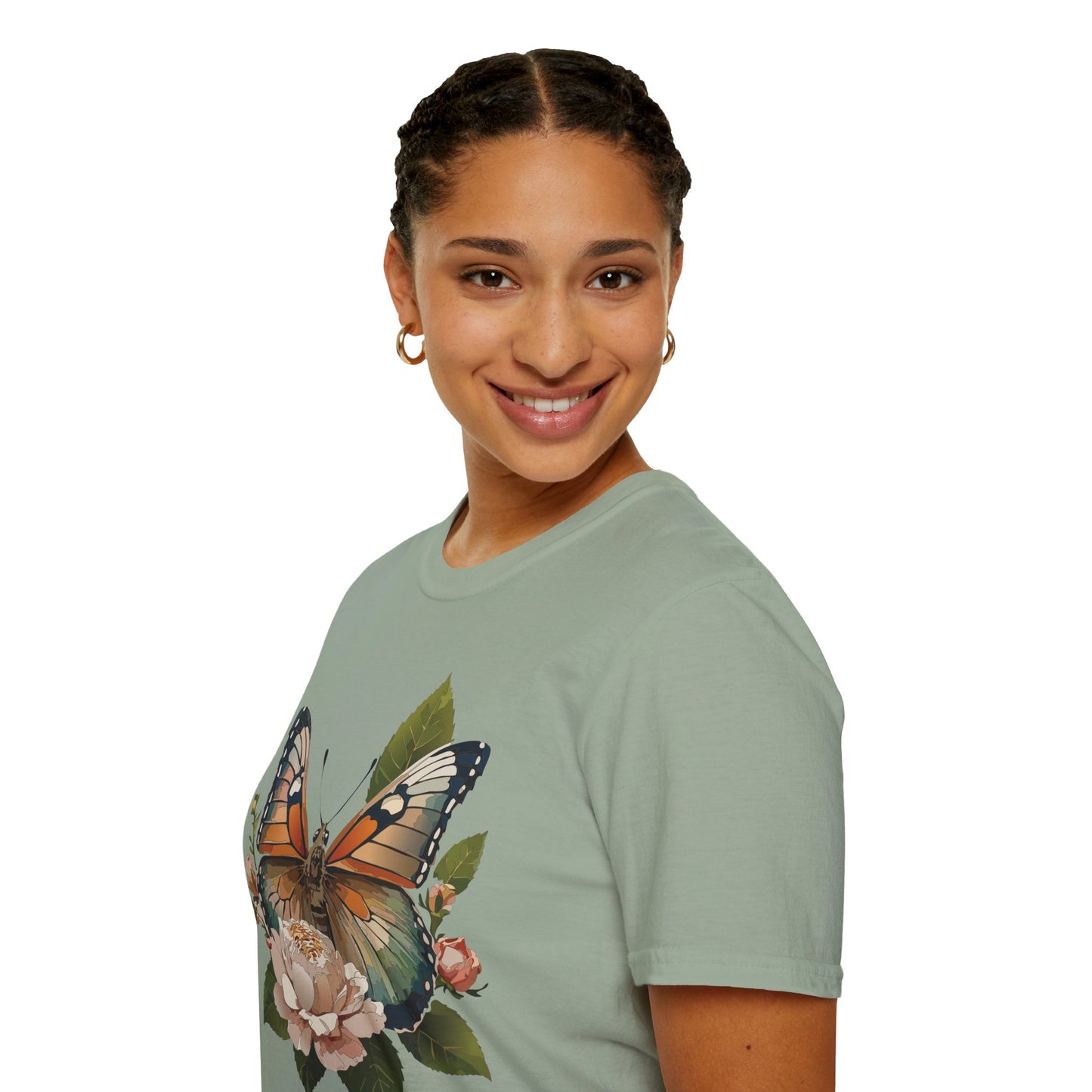 Butterfly Shirt, T Shirt with Butterfly, Monarch Shirt