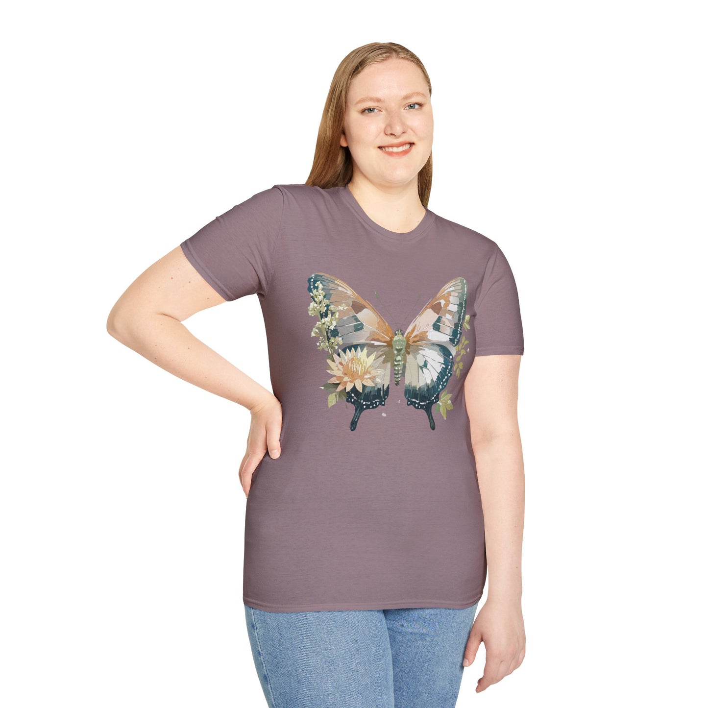 Butterfly Shirt, T Shirt with Butterfly, Monarch Shirt