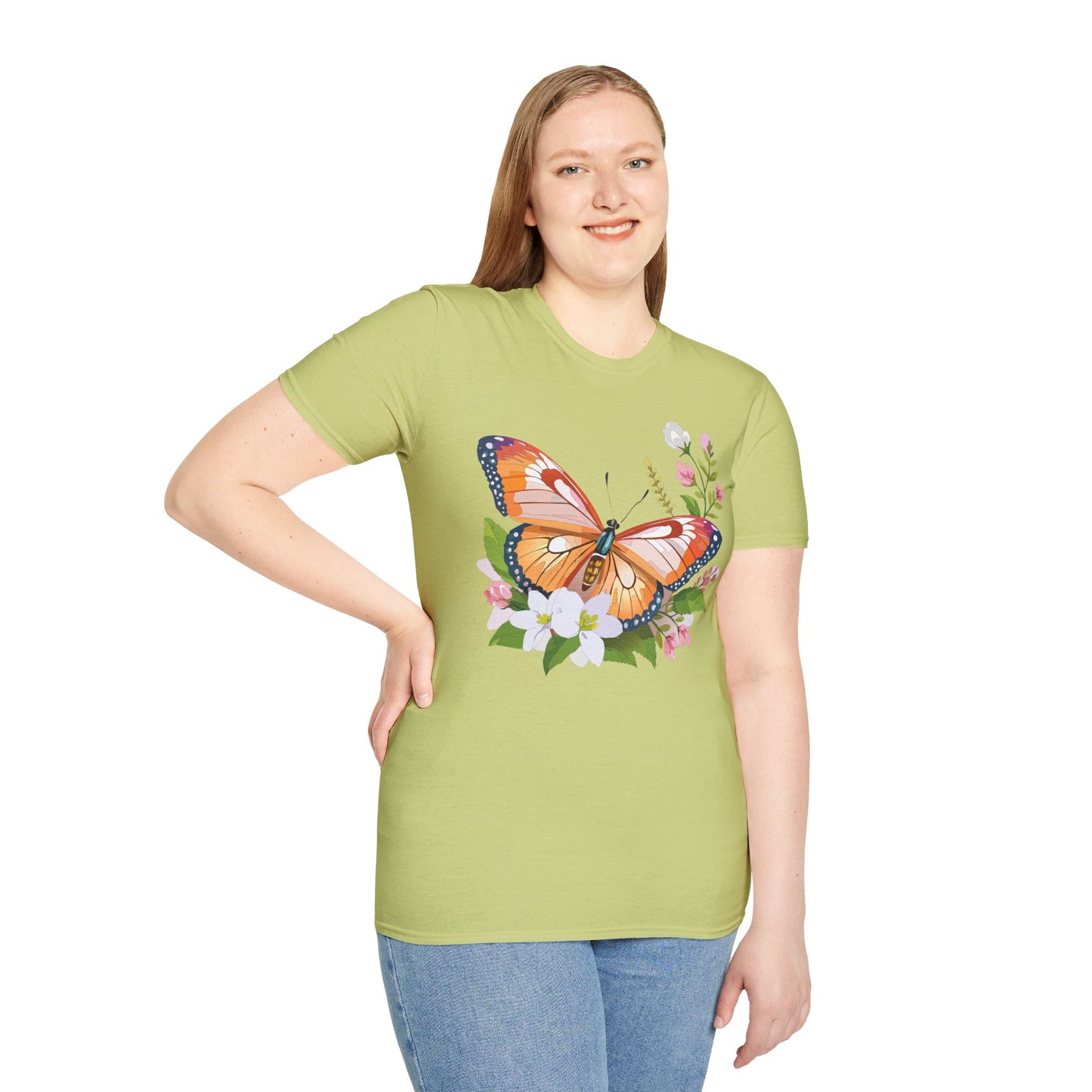 Butterfly Shirt, T Shirt with Butterfly, Monarch Shirt