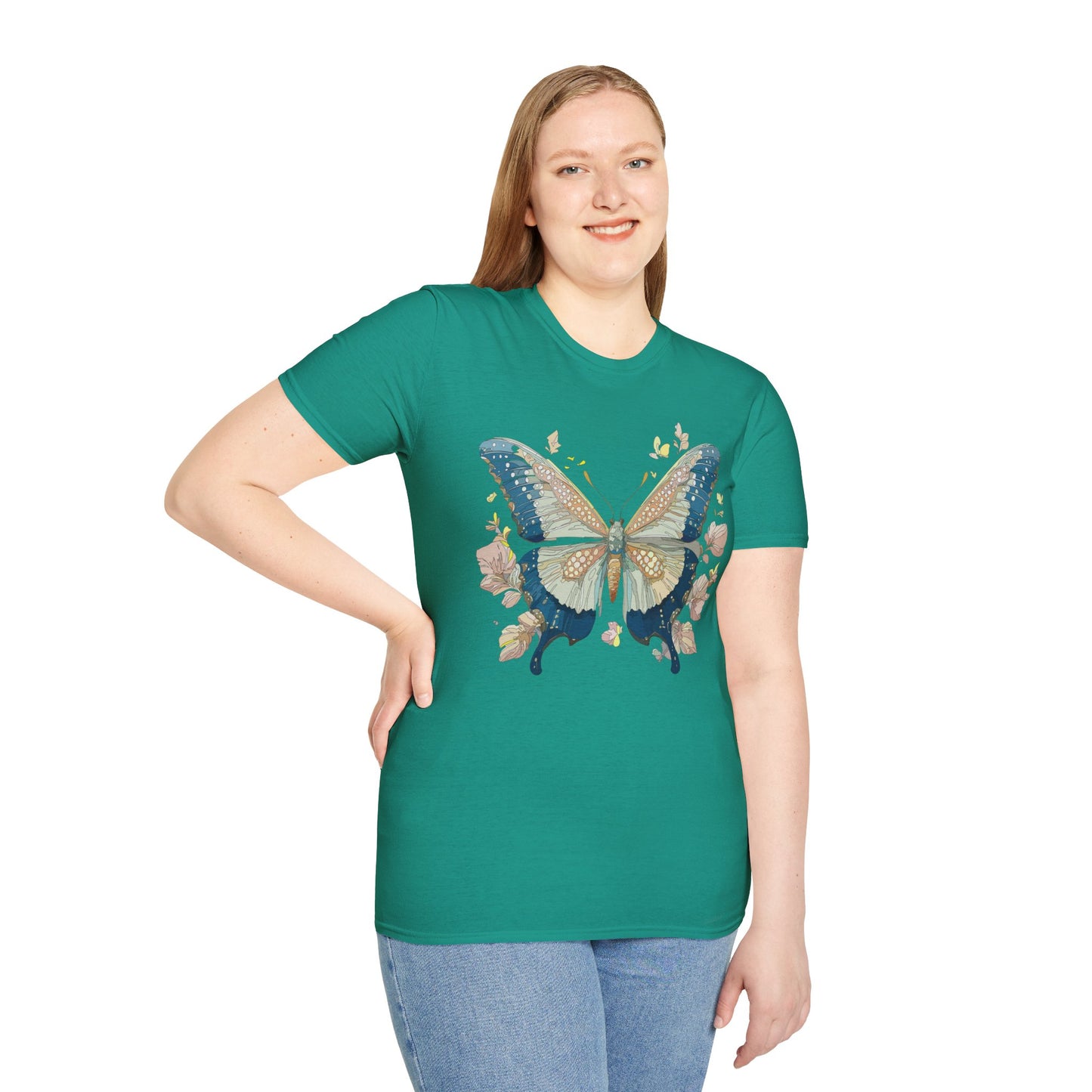 Butterfly Shirt, T Shirt with Butterfly, Monarch Shirt