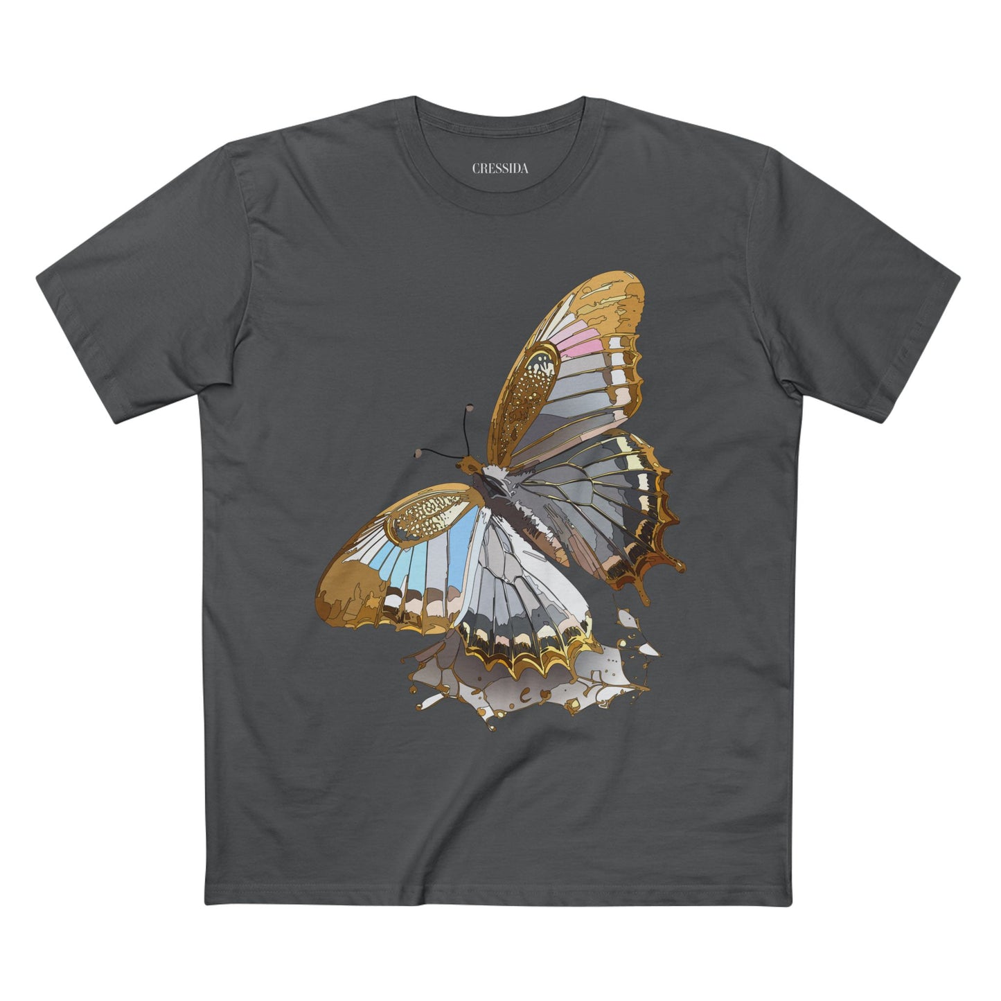 Butterfly shirt, Shirt with Butterfly, Tee Shirt with Antique Butterfly