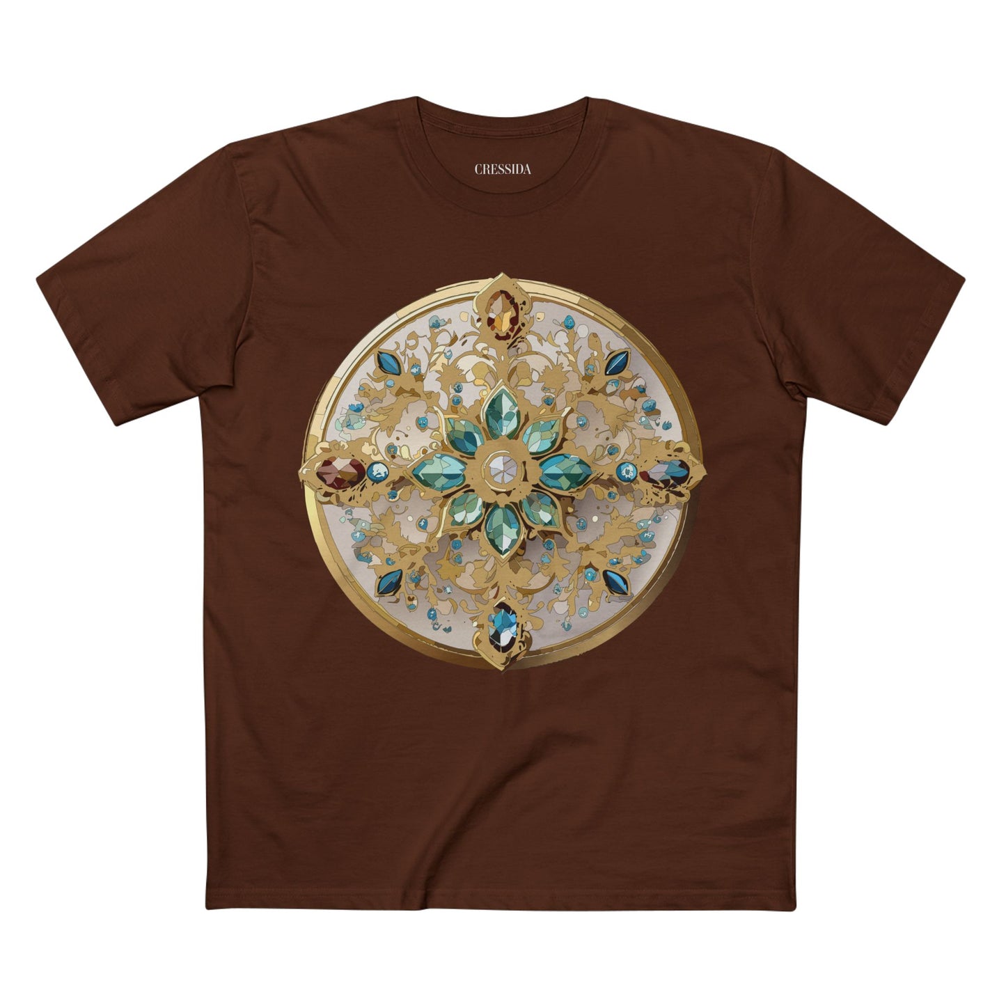 Medallion Shirt, Shirt with Medallion, Tee Shirt with Medal