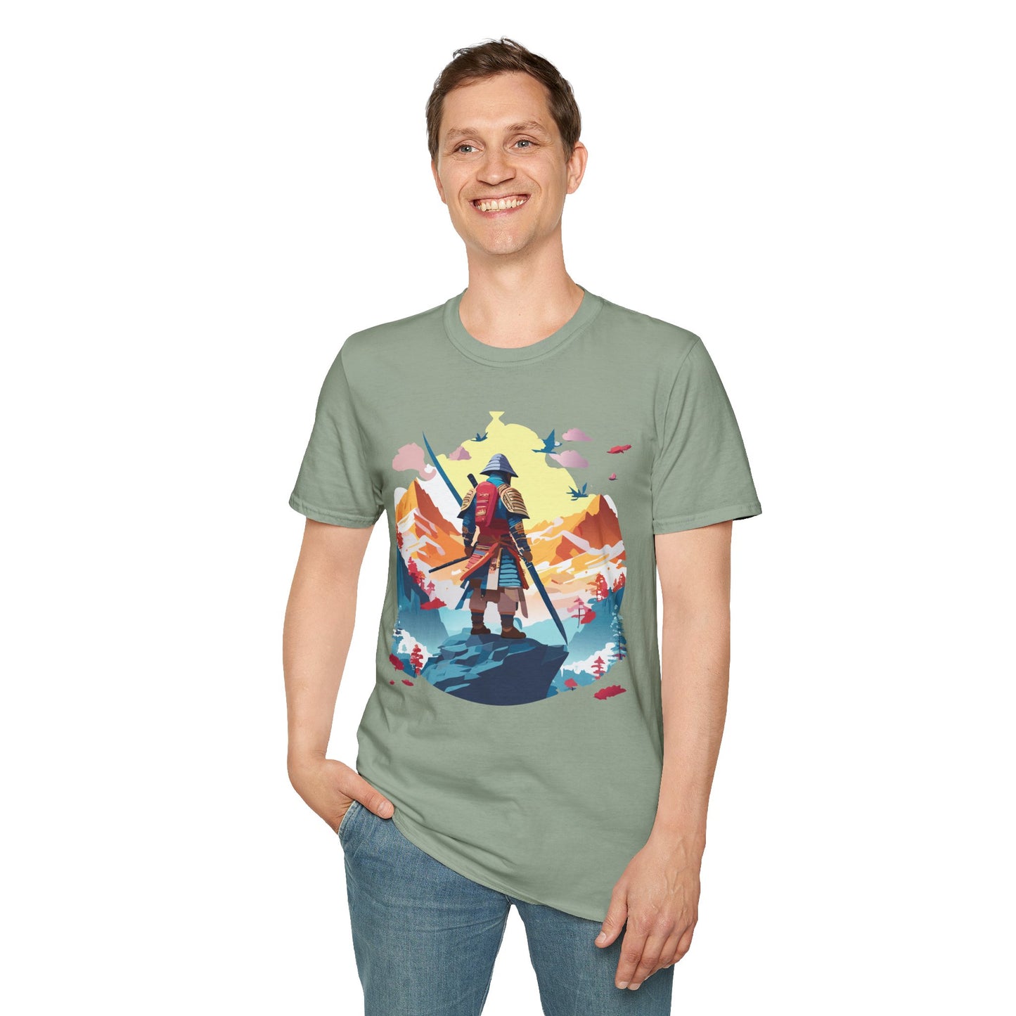 Samurai Shirt, Samurai Tee, T-Shirt with Samurai