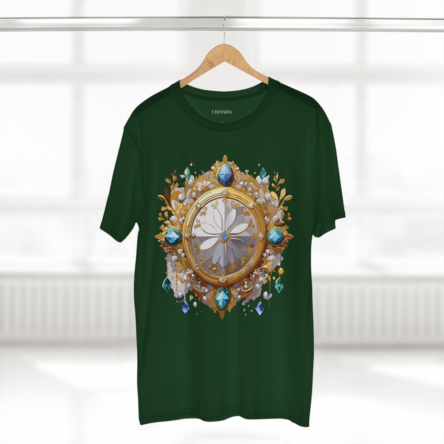 Medallion Shirt, Shirt with Medallion, Tee Shirt with Medal