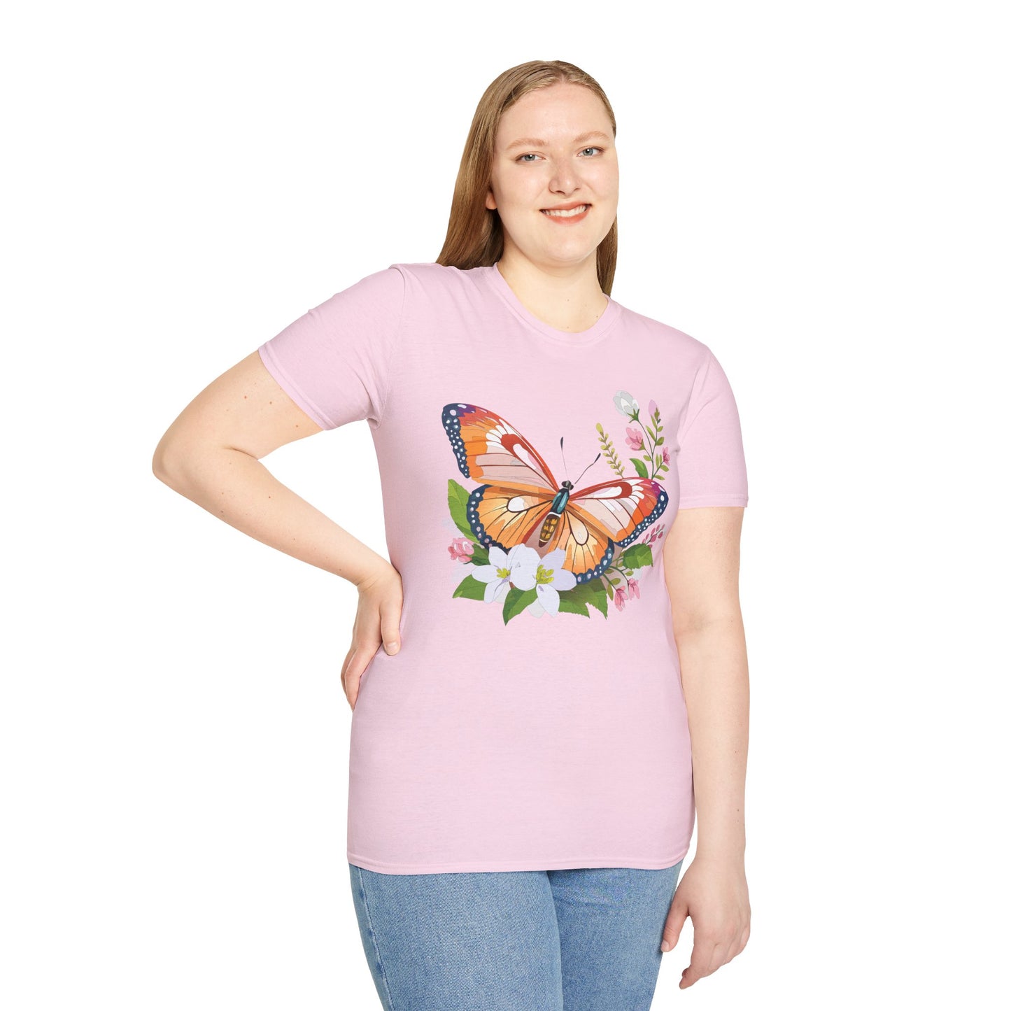 Butterfly Shirt, T Shirt with Butterfly, Monarch Shirt