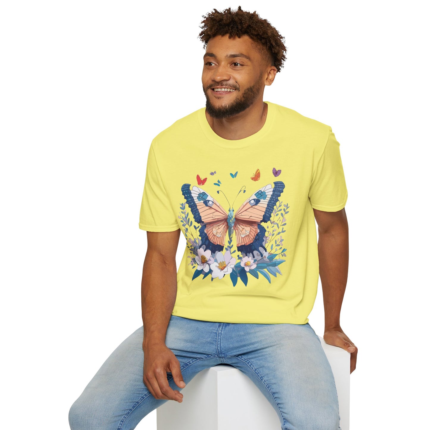 Butterfly Shirt, T Shirt with Butterfly, Monarch Shirt