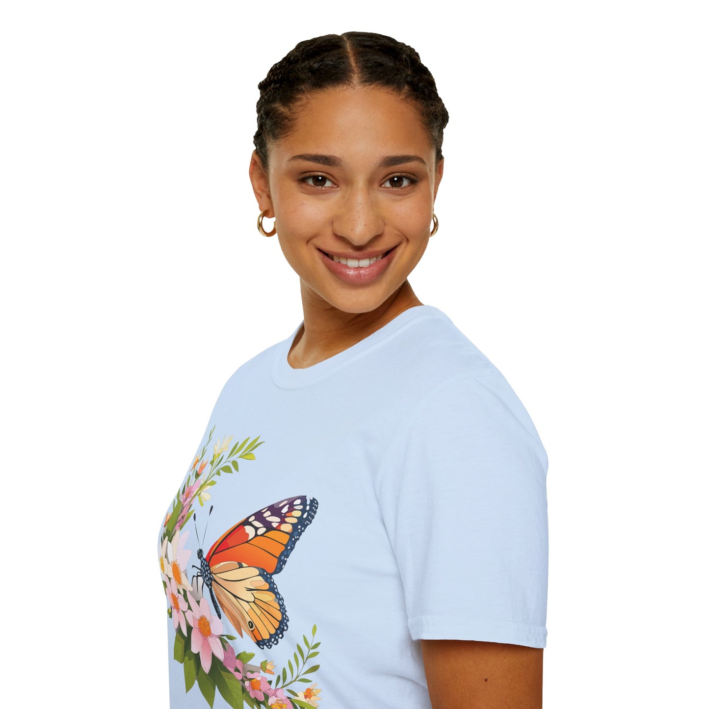 Butterfly Shirt, T Shirt with Butterfly, Monarch Shirt