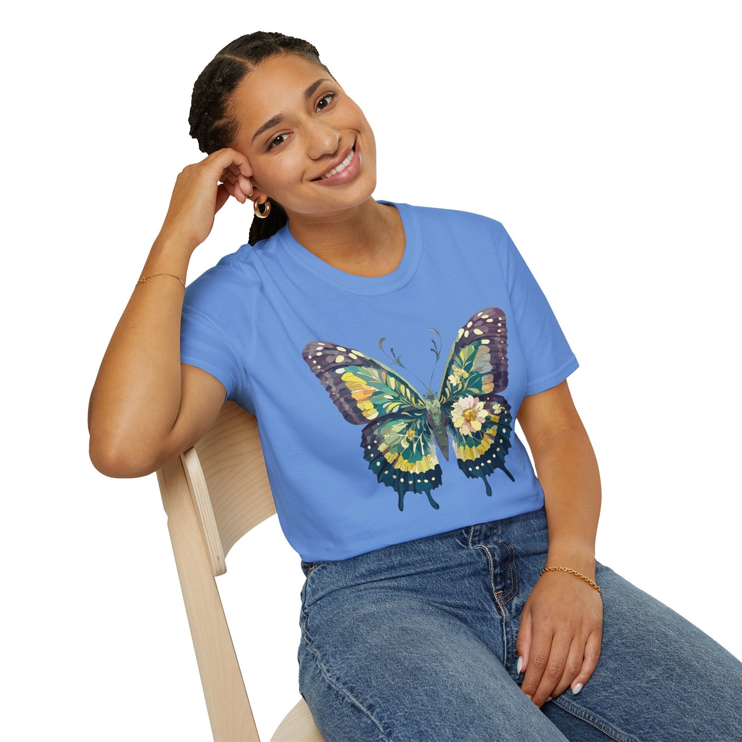 Butterfly Shirt, T Shirt with Butterfly, Monarch Shirt